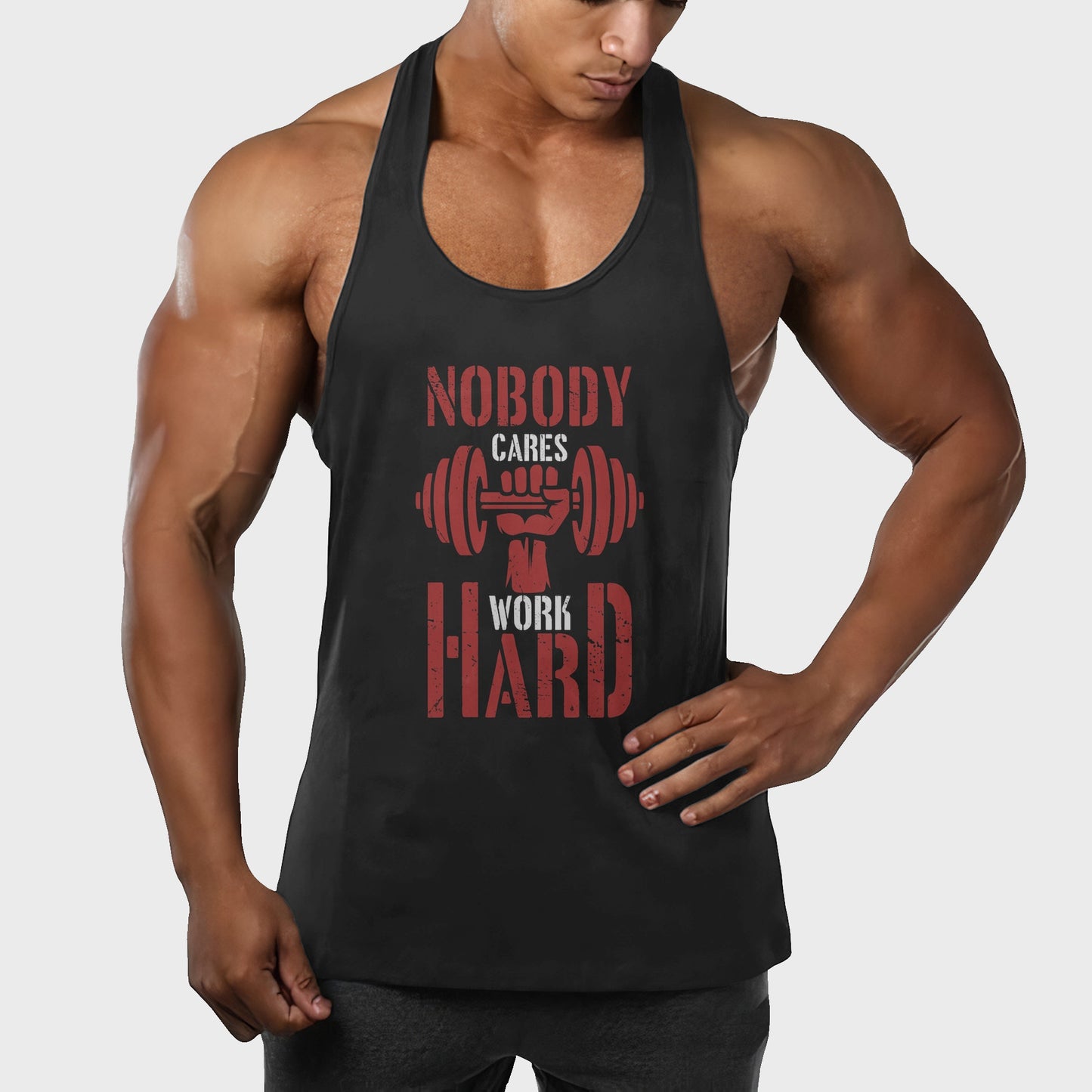 Customizable Bodybuilding Racerback Tank Top- AA04406