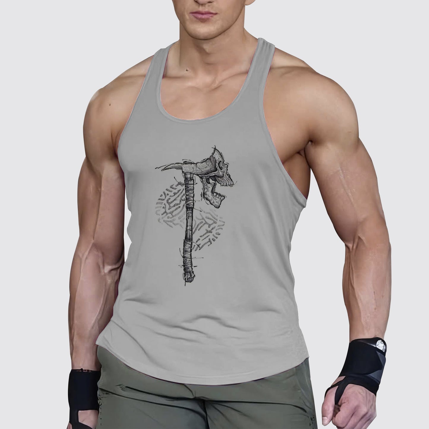 Viking Strength Gym Tank Top For Men- AA04896