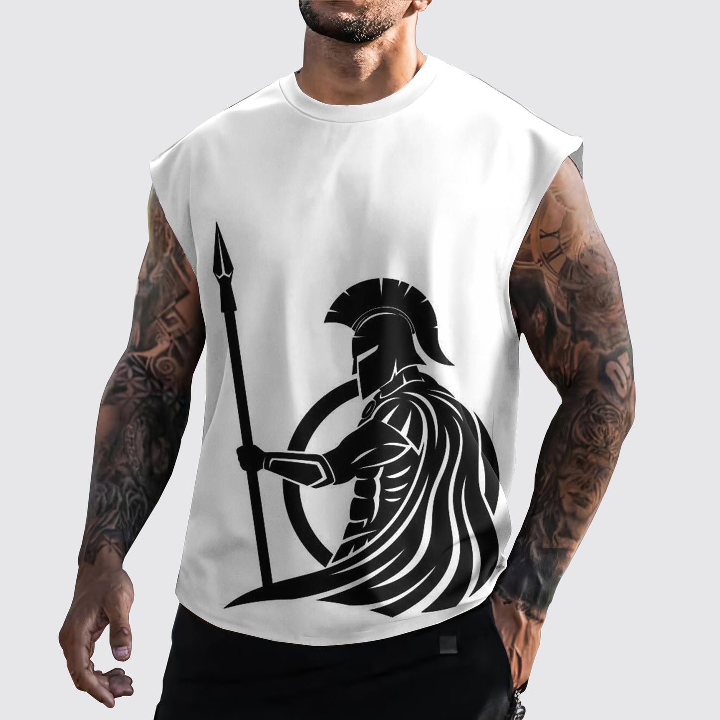 Warrior 3D Cut-Off Tank- AA05901