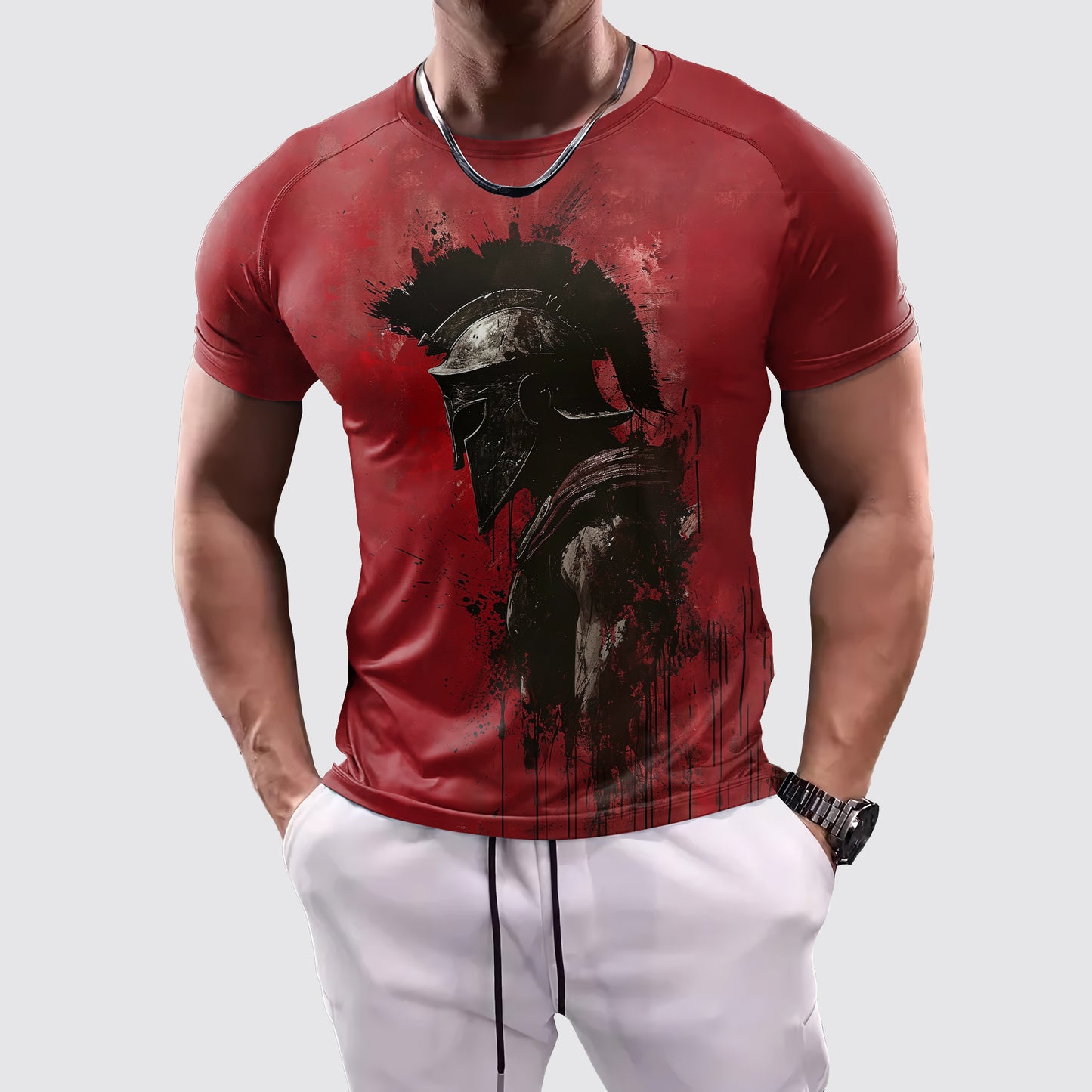 Warrior 3D Tight-Fitting Tee- AA05944