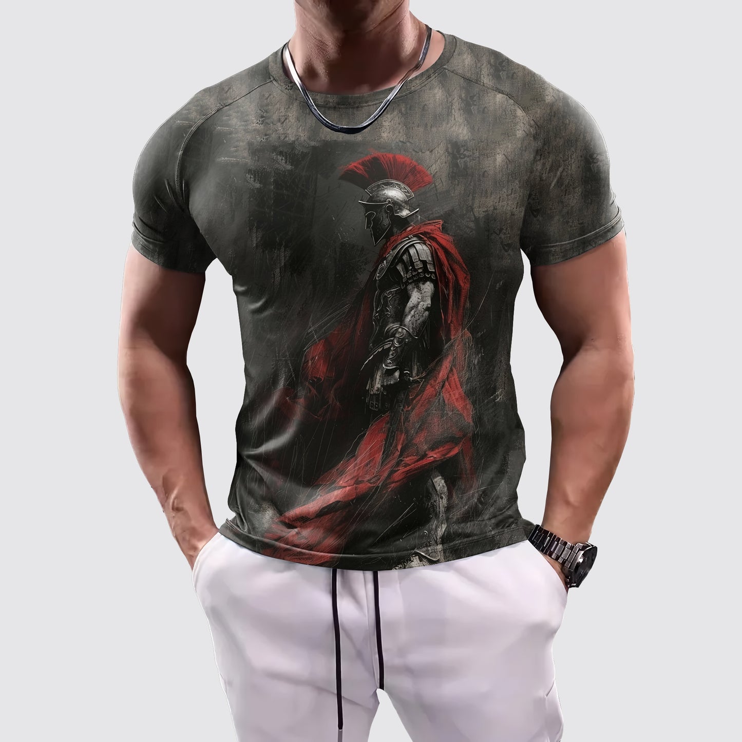 Warrior 3D Tight-Fitting Tee- AA05949