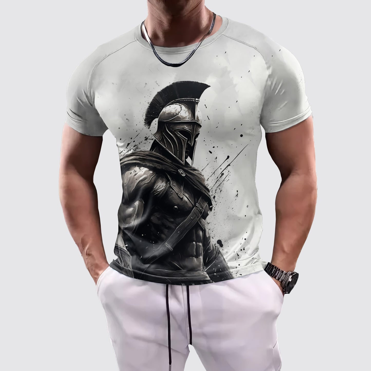 Warrior 3D Tight-Fitting Tee- AA05965