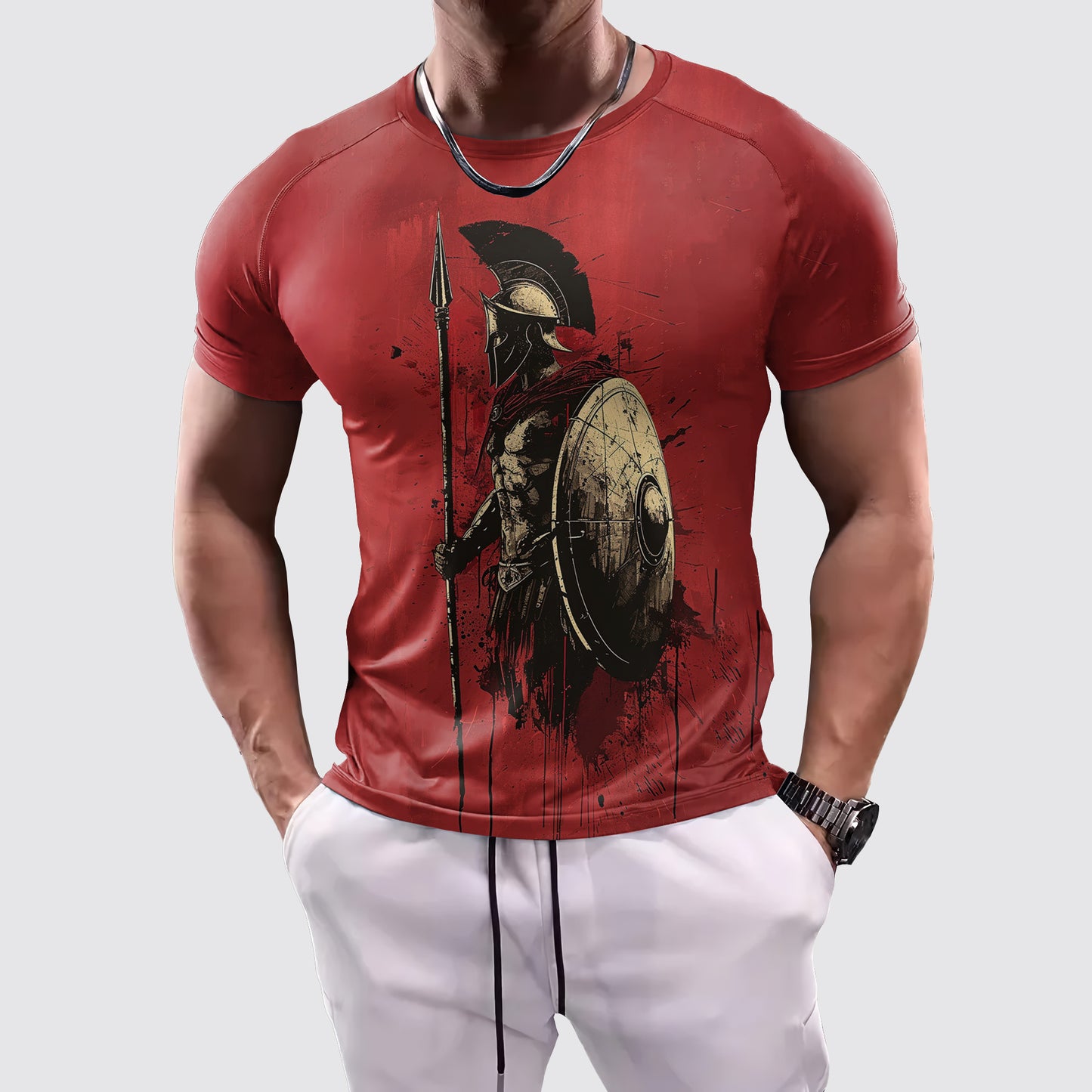 Warrior 3D Tight-Fitting Tee- AA05967