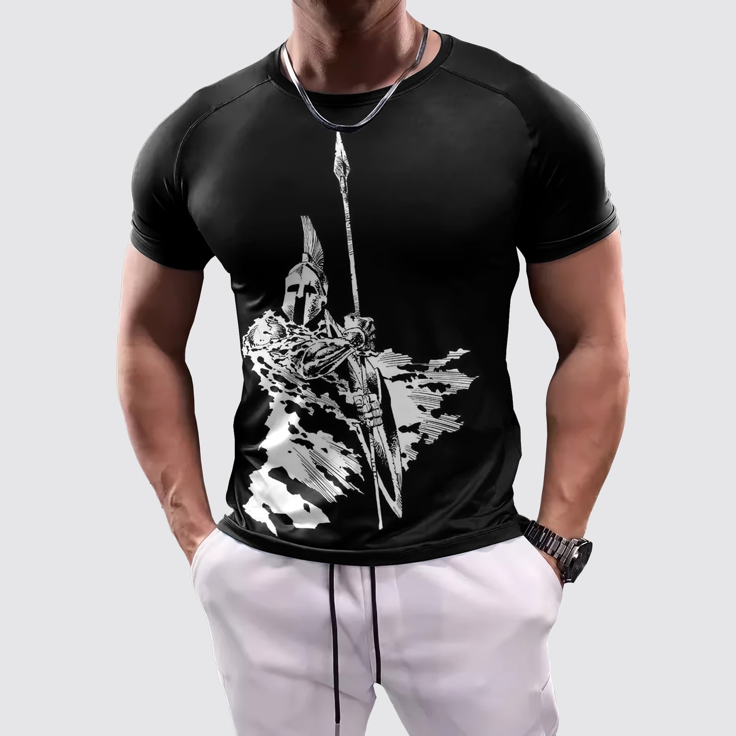 Warrior 3D Tight-Fitting Tee- AA05968