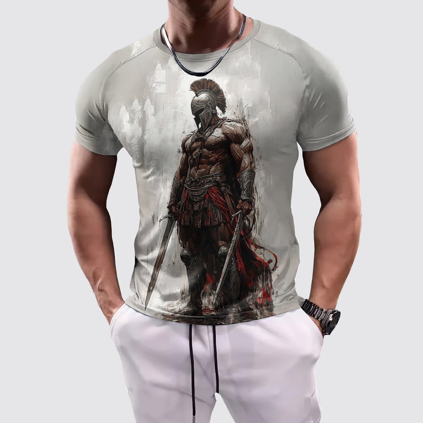 Warrior 3D Tight-Fitting Tee- AA05969
