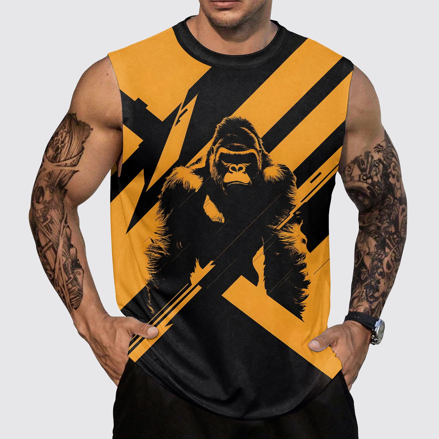 Savage Power Series Round Neck Tank Top- AA06063