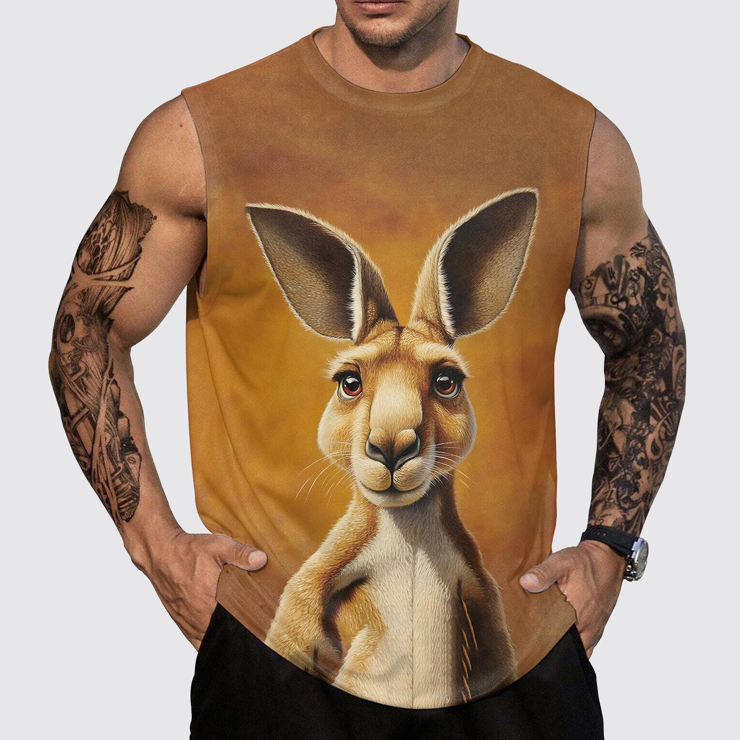 Savage Power Series Round Neck Tank Top- AA06077