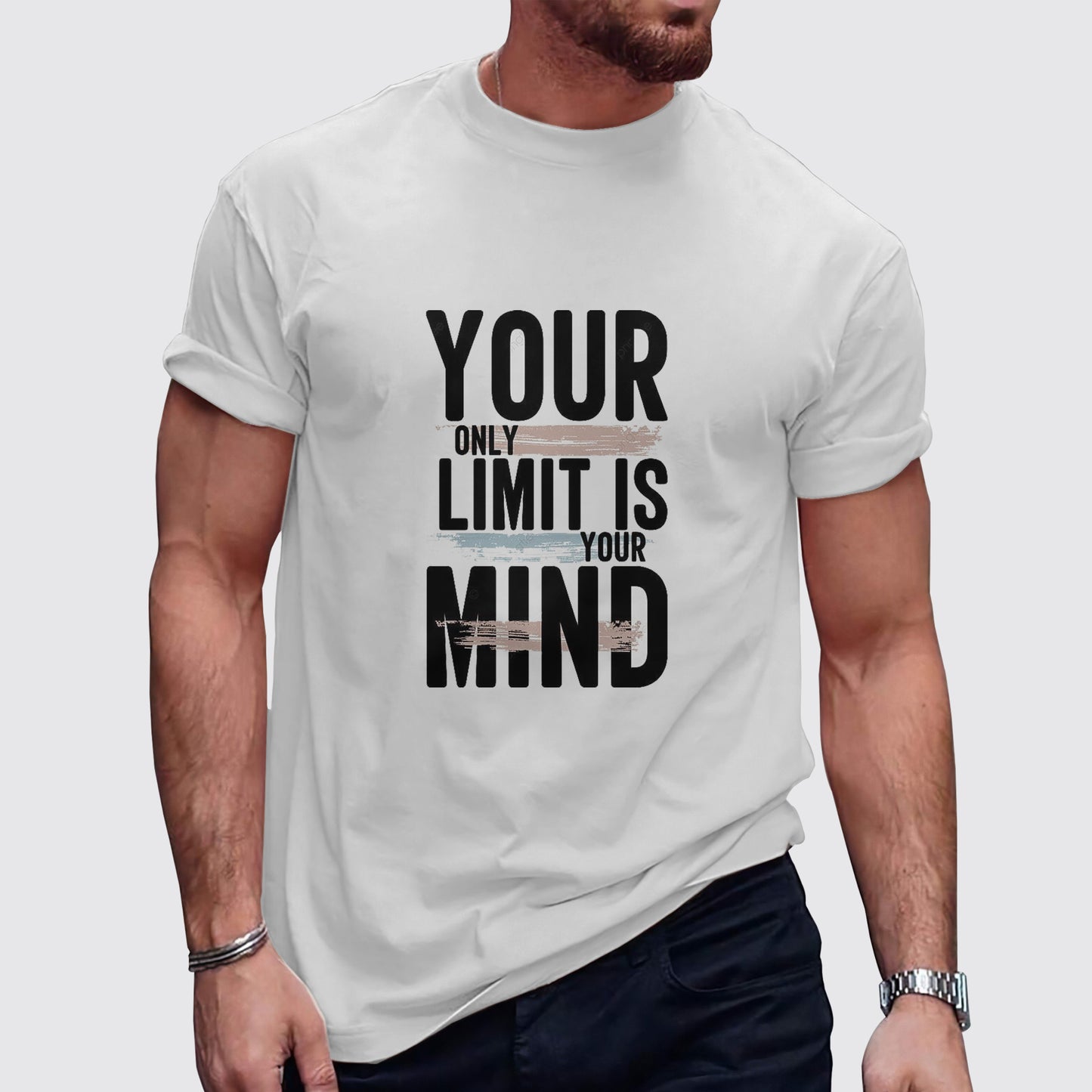 Ultimate Gym T-shirt for Men: Stay Cool and Comfy During Intense Workouts- AA06319