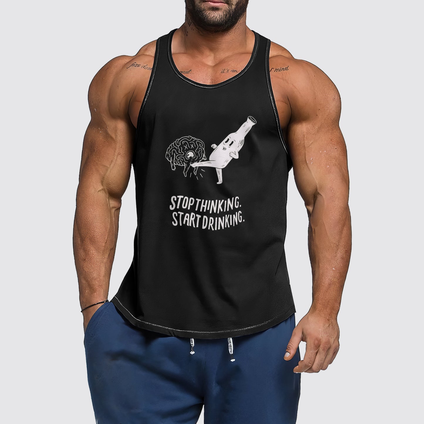 Funny Meme Tank Top- AA06338