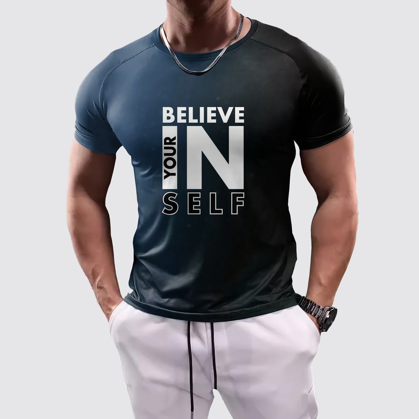 Elevate Your Performance: Tight-Fitting Tee- AA06466