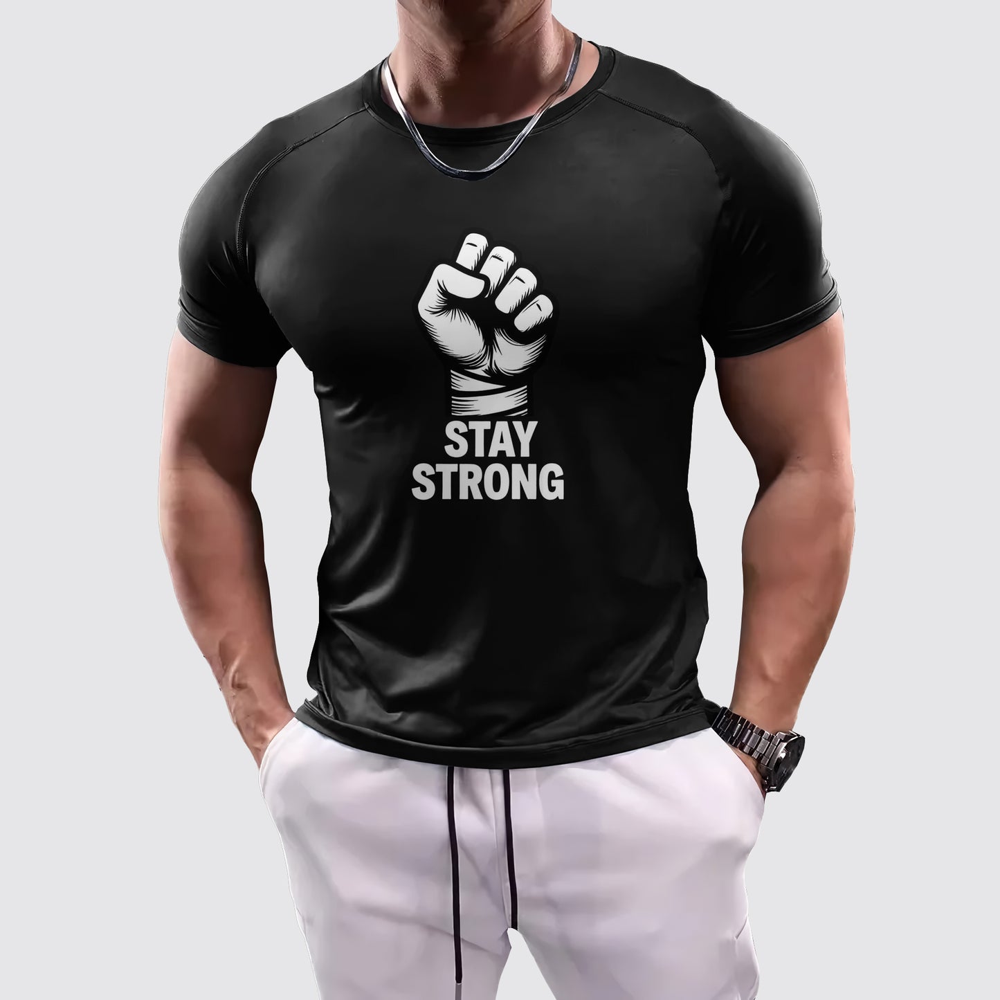 Elevate Your Performance: Tight-Fitting Tee- AA06467