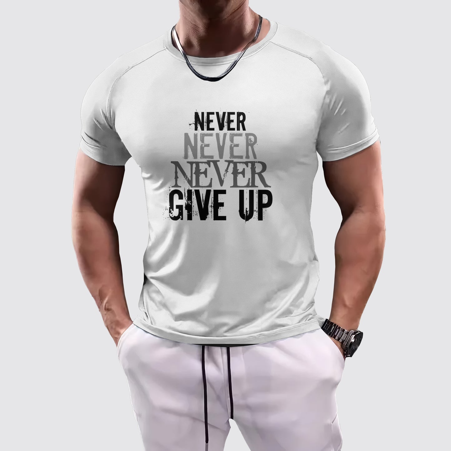 Elevate Your Performance: Tight-Fitting Tee- AA06469