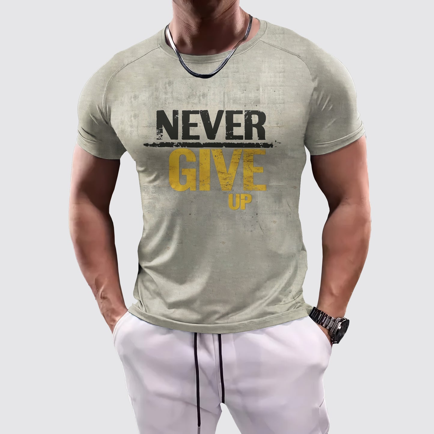 Elevate Your Performance: Tight-Fitting Tee- AA06471