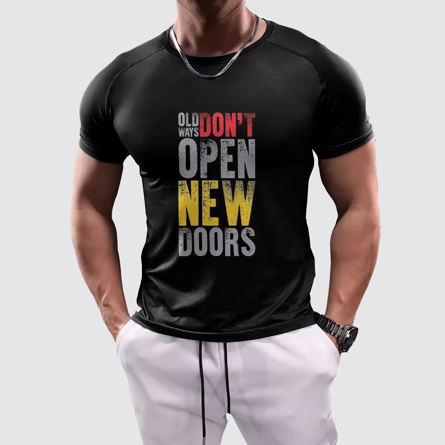 Elevate Your Performance: Tight-Fitting Tee- AA06475