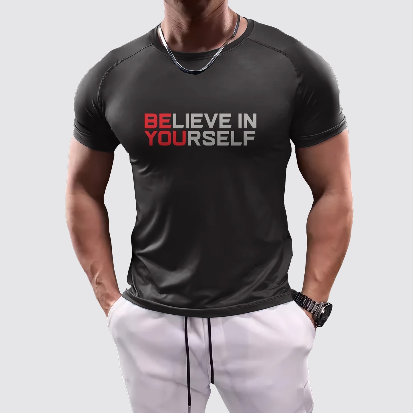 Elevate Your Performance: Tight-Fitting Tee- AA06478