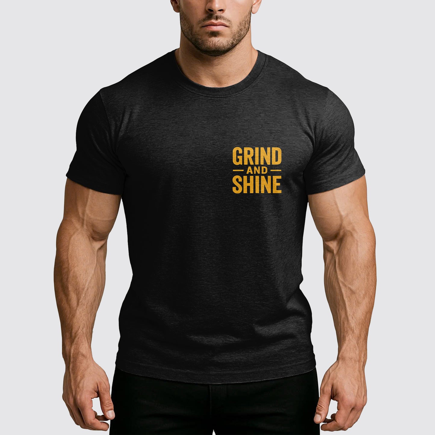 Ultimate Gym T-shirt for Men: Stay Cool and Comfy During Intense Workouts- AA06634