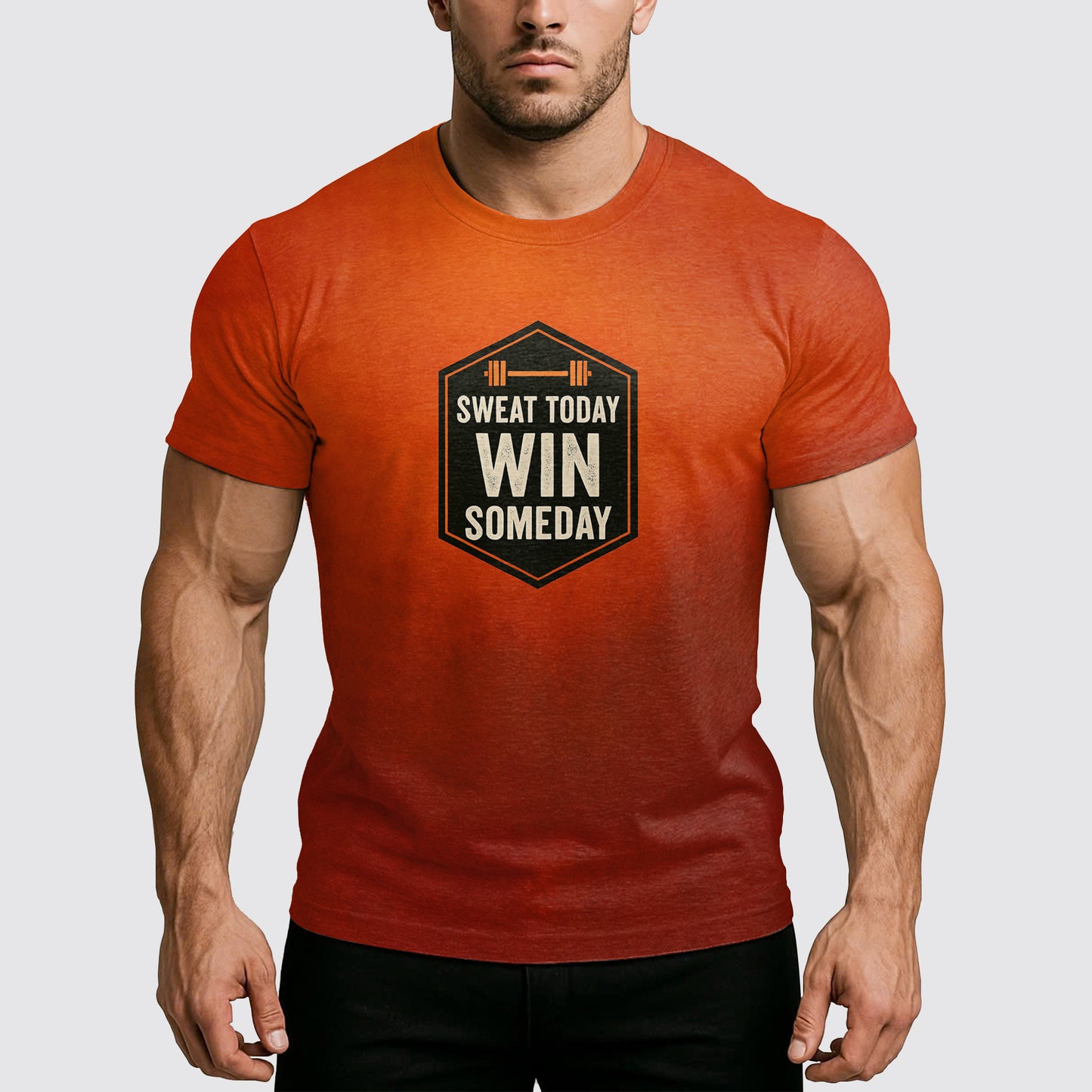 Ultimate Gym T-shirt for Men: Stay Cool and Comfy During Intense Workouts- AA06641