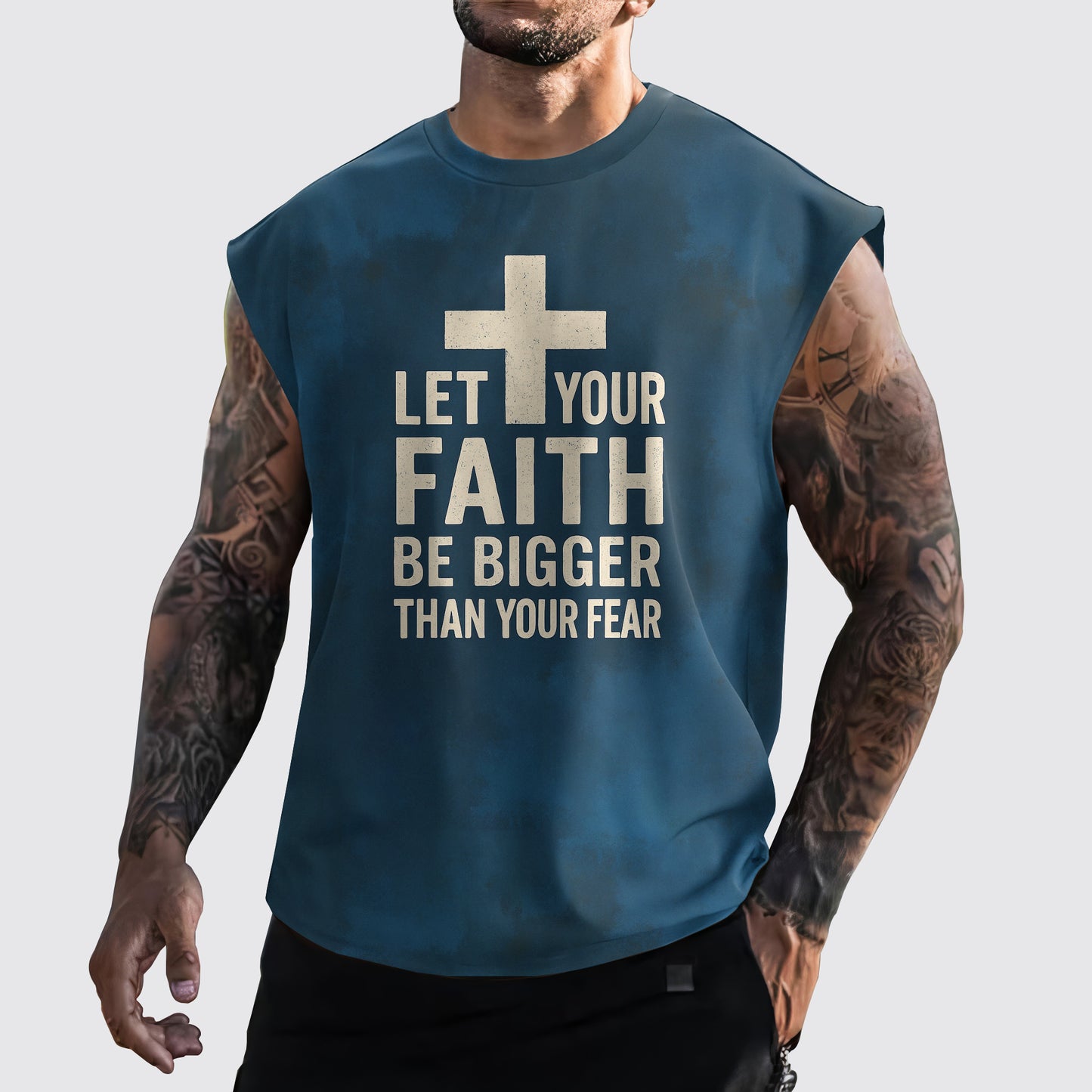 Jesus Forever Cut-Off Tank- AA06747