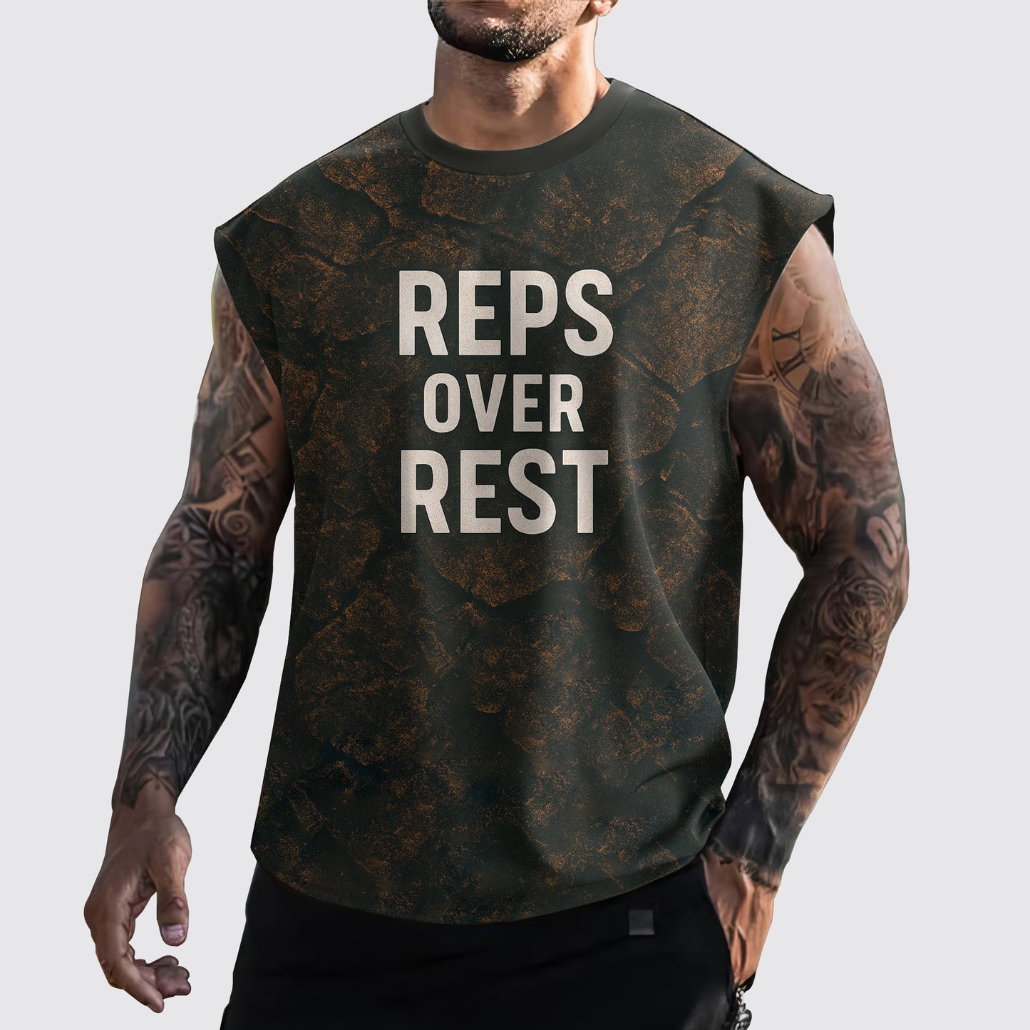 MuscleMax Cut-Off Tank- AA07029