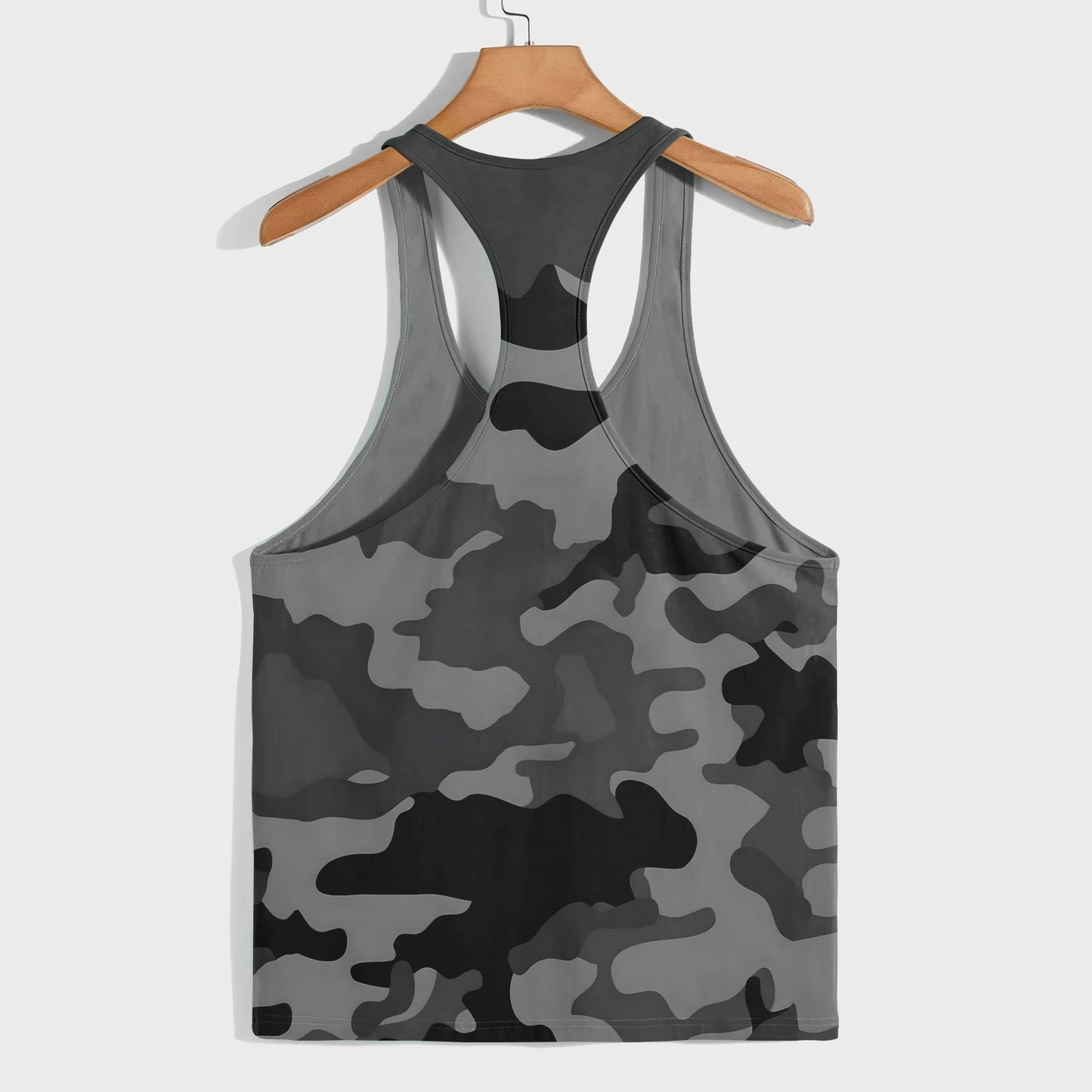 Camo Racerback Tank Top – Tactical Strength for Bodybuilders- AA07079