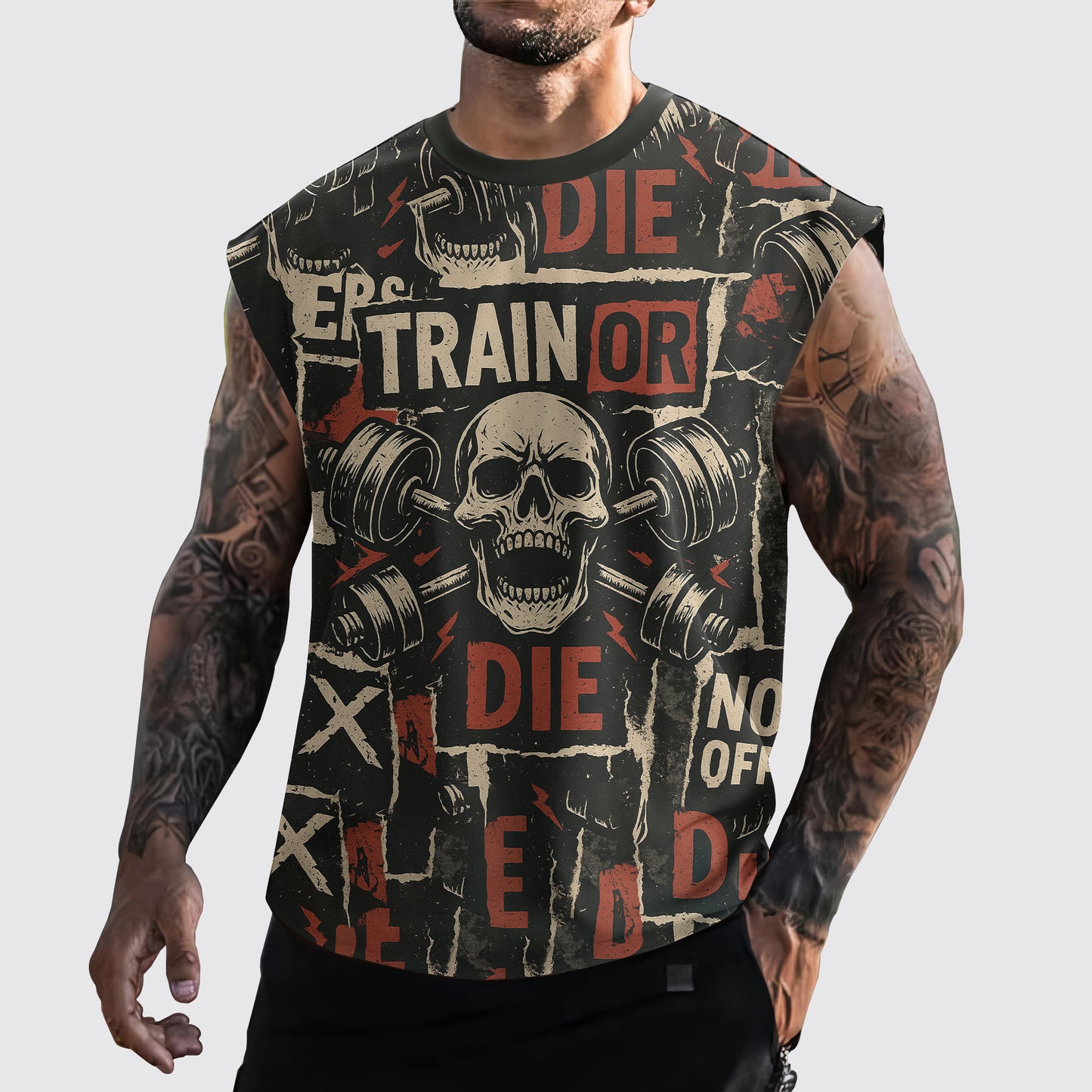 MuscleMax Cut-Off Tank- AA07241