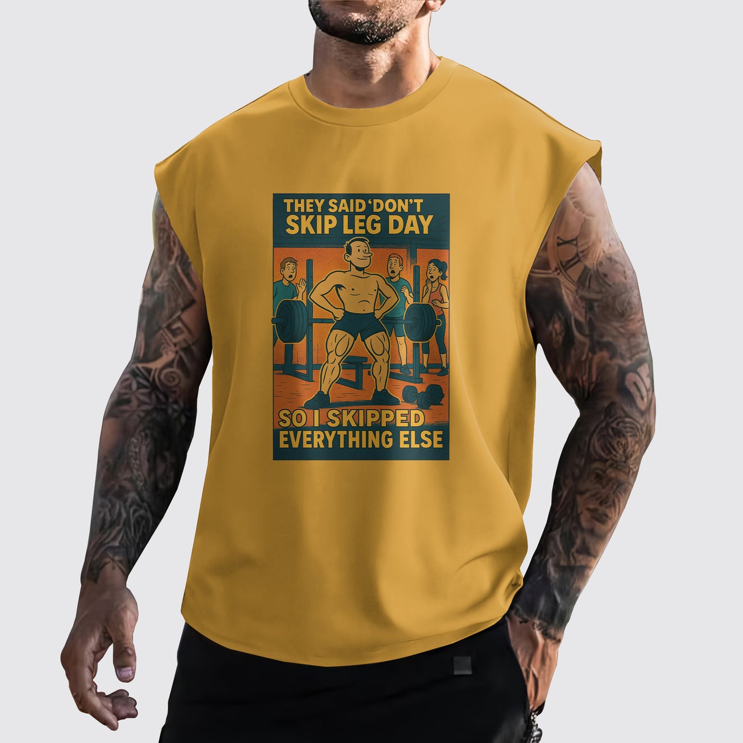 MuscleMax Cut-Off Tank- AA07280