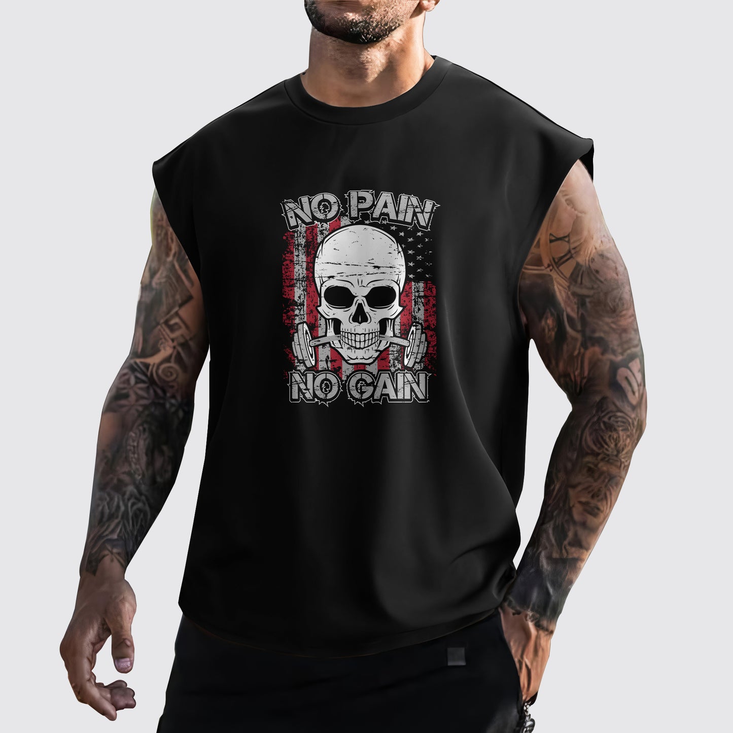 MuscleMax Cut-Off Tank- AA07327