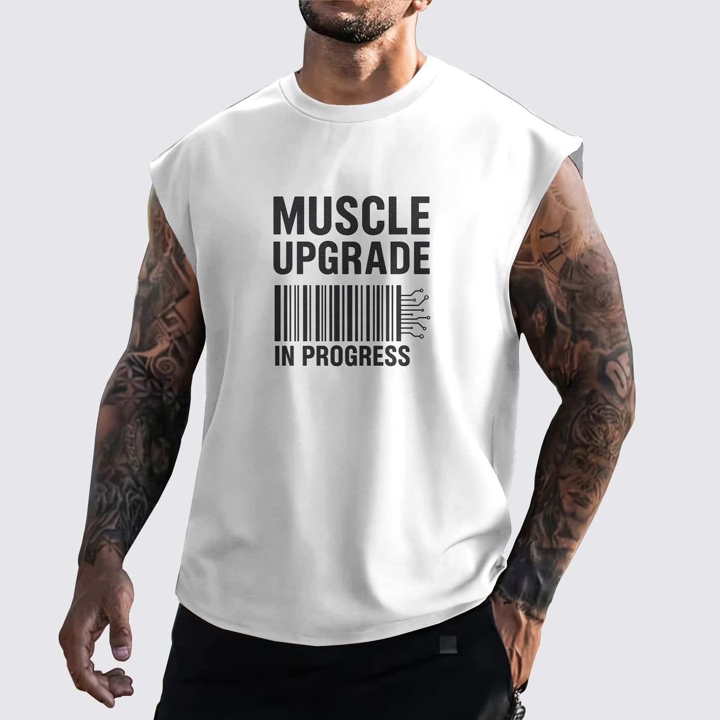 MuscleMax Cut-Off Tank- AA07335