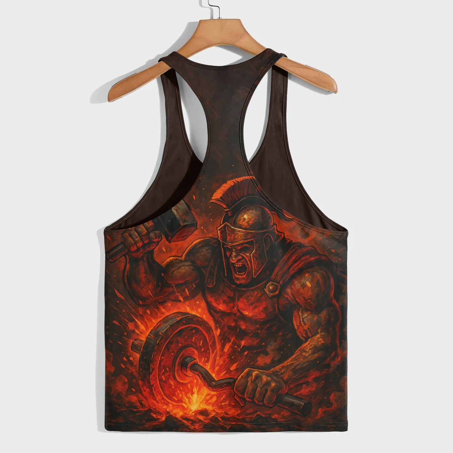 Warrior Spirit 3D Racerback Tank Top- AA07425