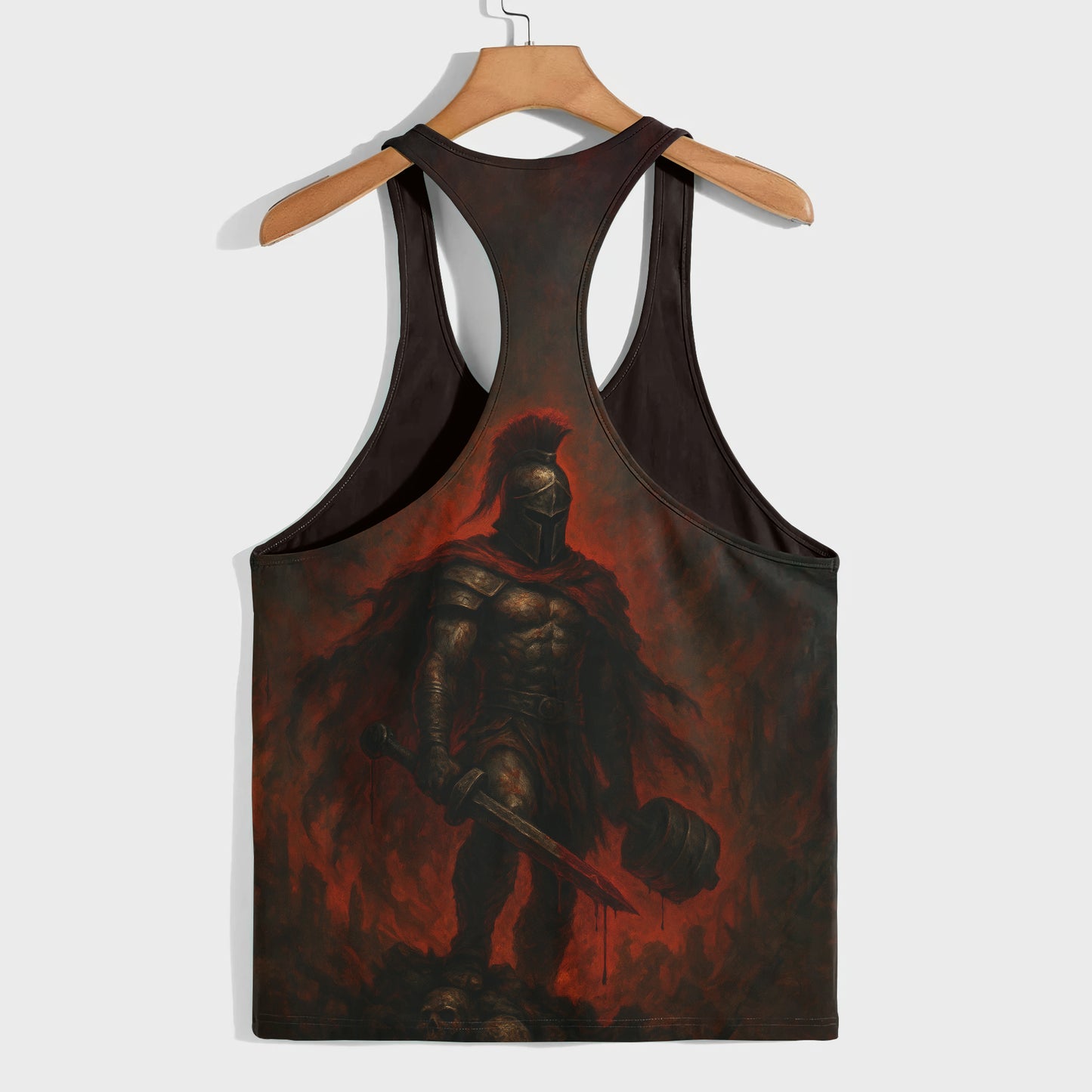 Warrior Spirit 3D Racerback Tank Top- AA07427