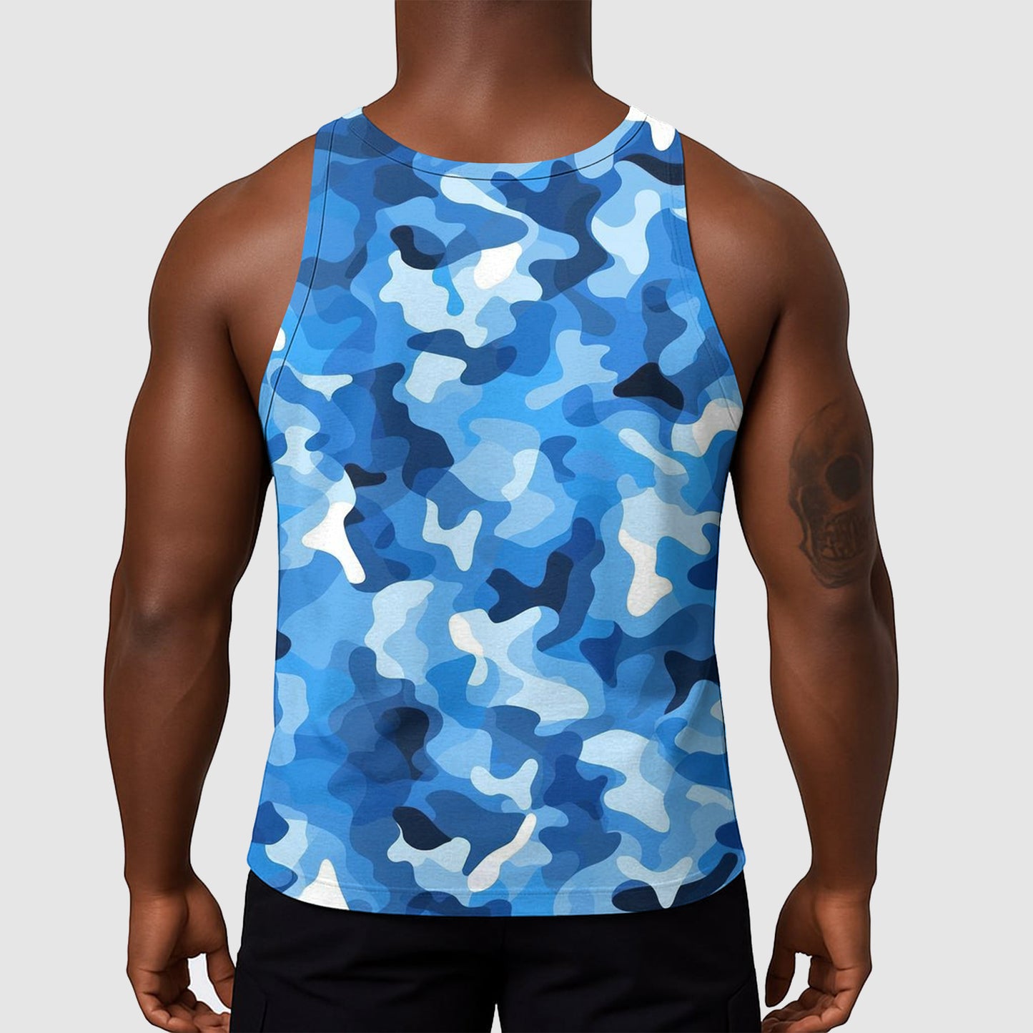 StealthFlex Camo Tank Top- Performance Fit for Bodybuilders- AA07461