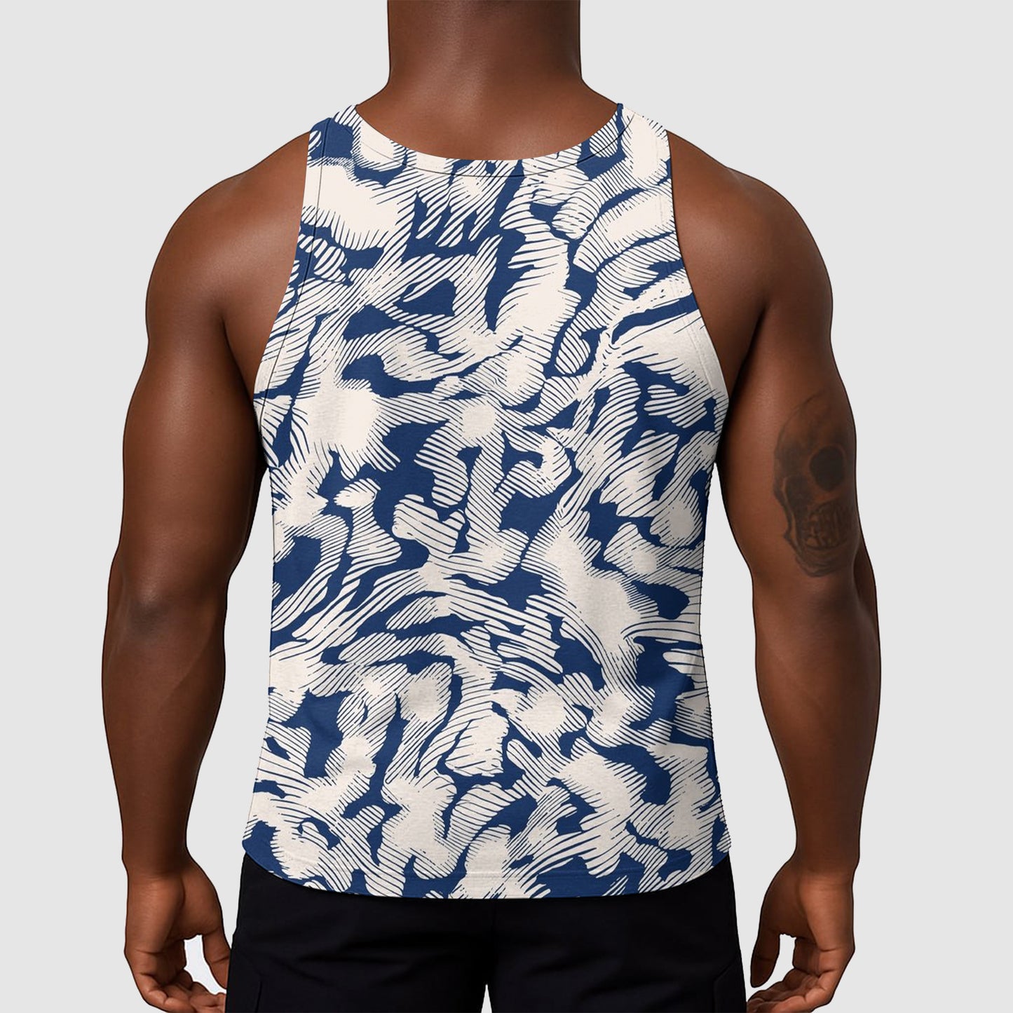 StealthFlex Camo Tank Top- Performance Fit for Bodybuilders- AA07464