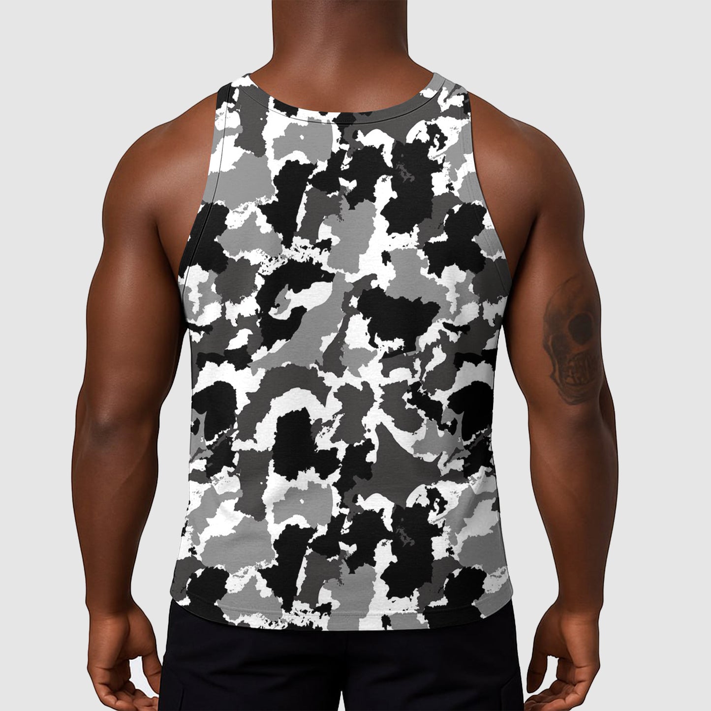 StealthFlex Camo Tank Top- Performance Fit for Bodybuilders- AA07472