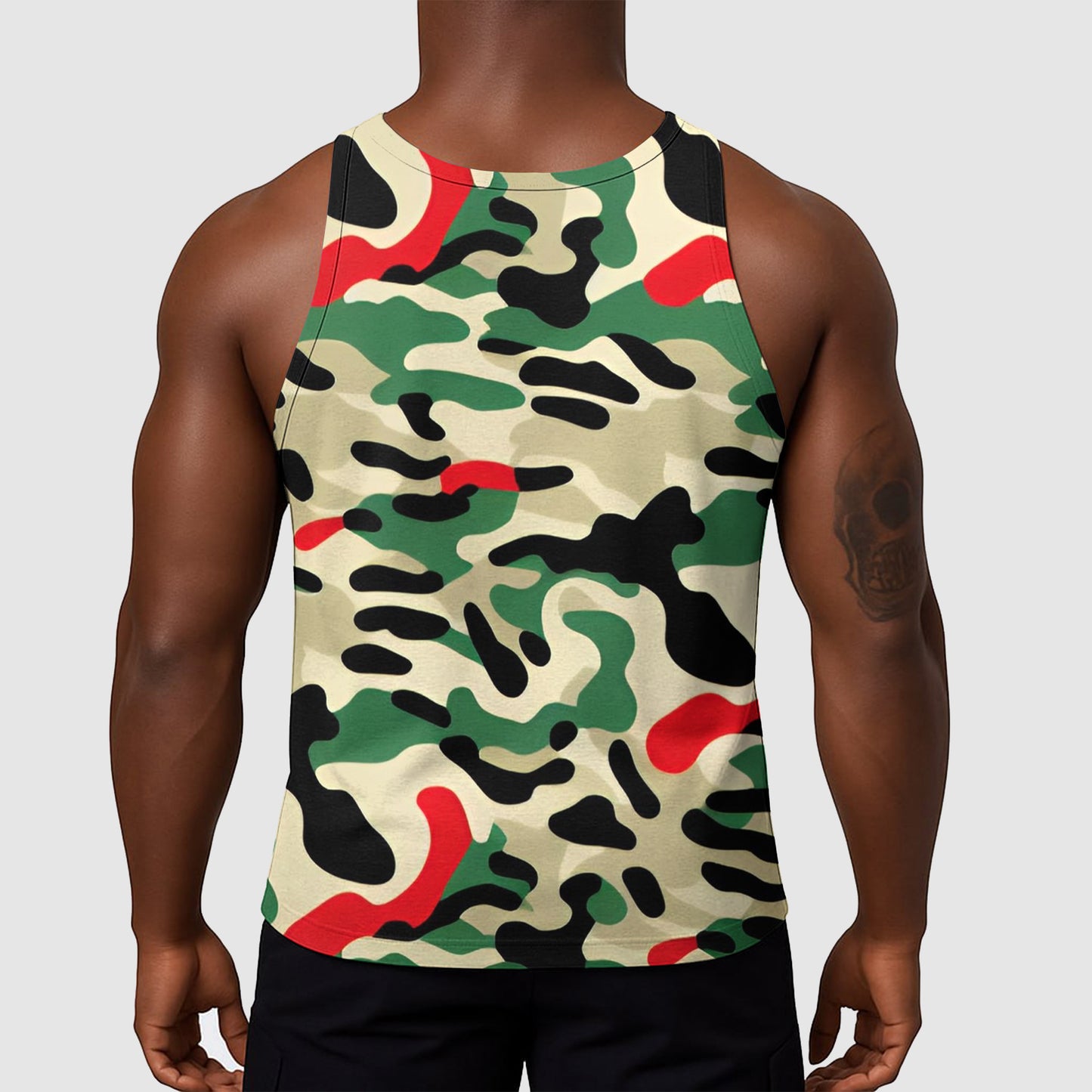 StealthFlex Camo Tank Top- Performance Fit for Bodybuilders- AA07487