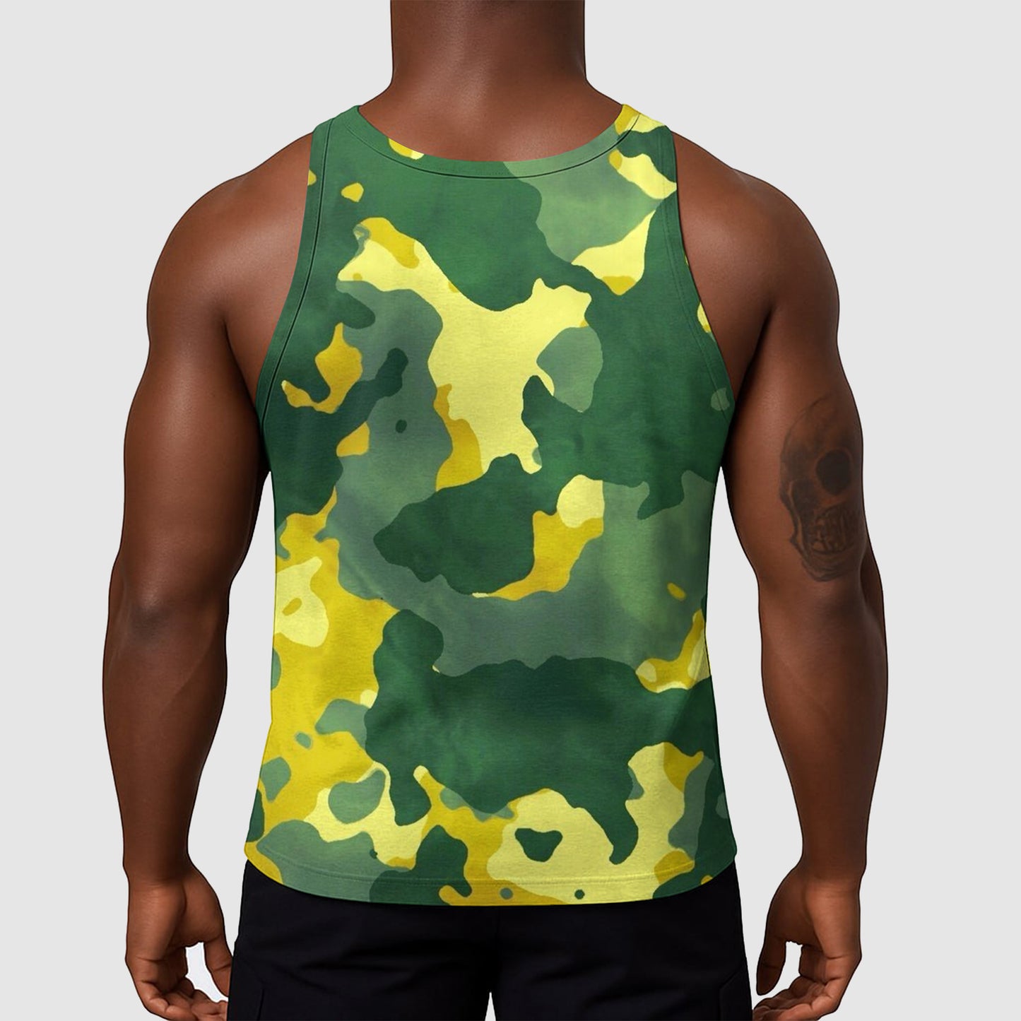 StealthFlex Camo Tank Top- Performance Fit for Bodybuilders- AA07491