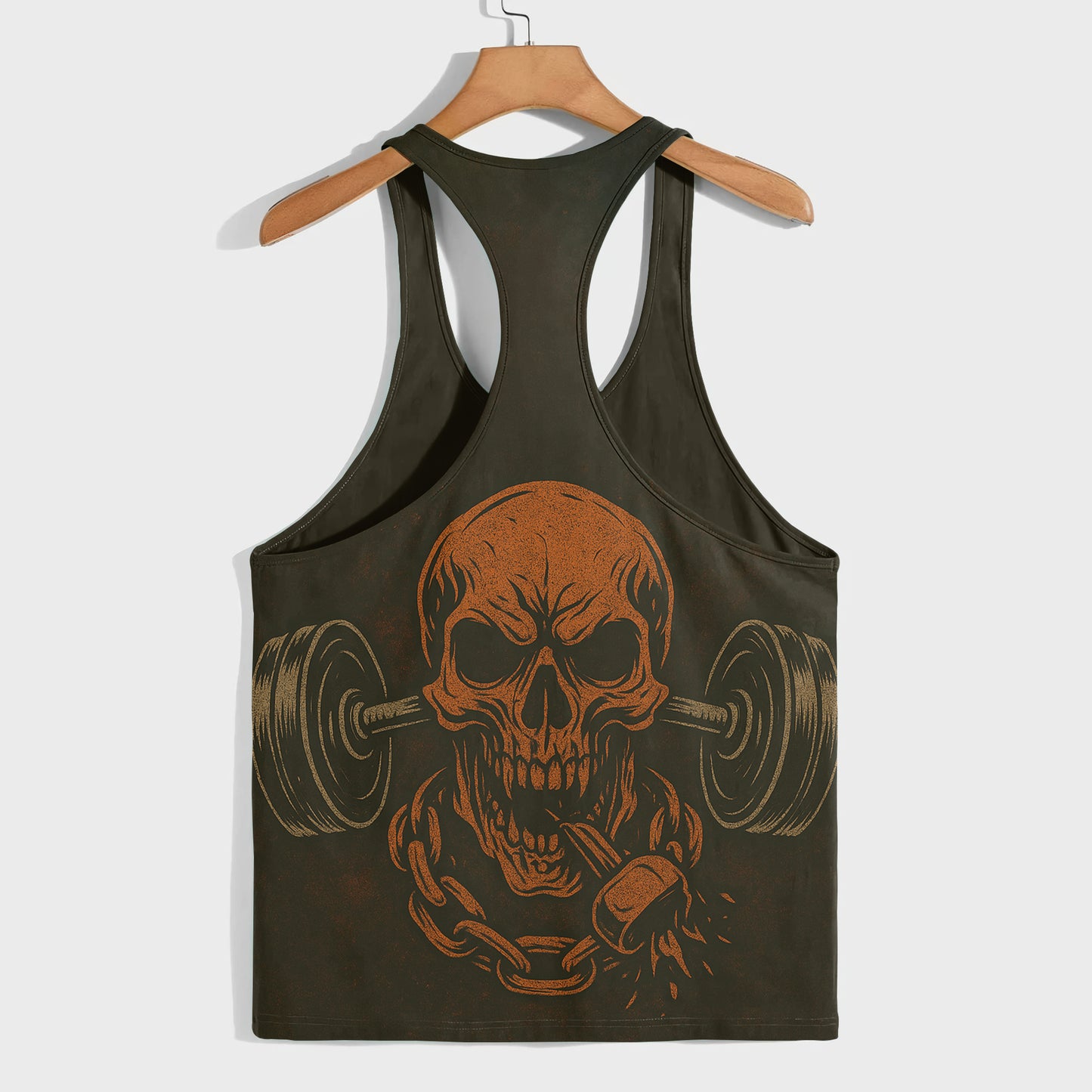 Skull 3D Racerback Tank Top- AA07561