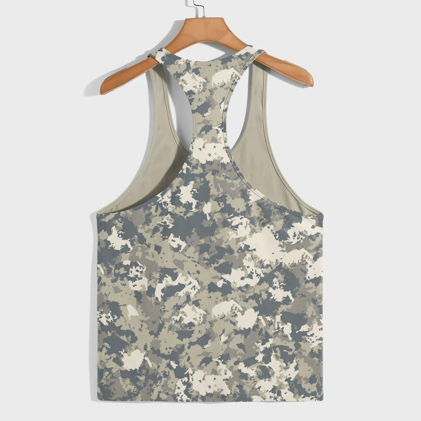 Camo Racerback Tank Top – Tactical Strength for Bodybuilders- AA07569