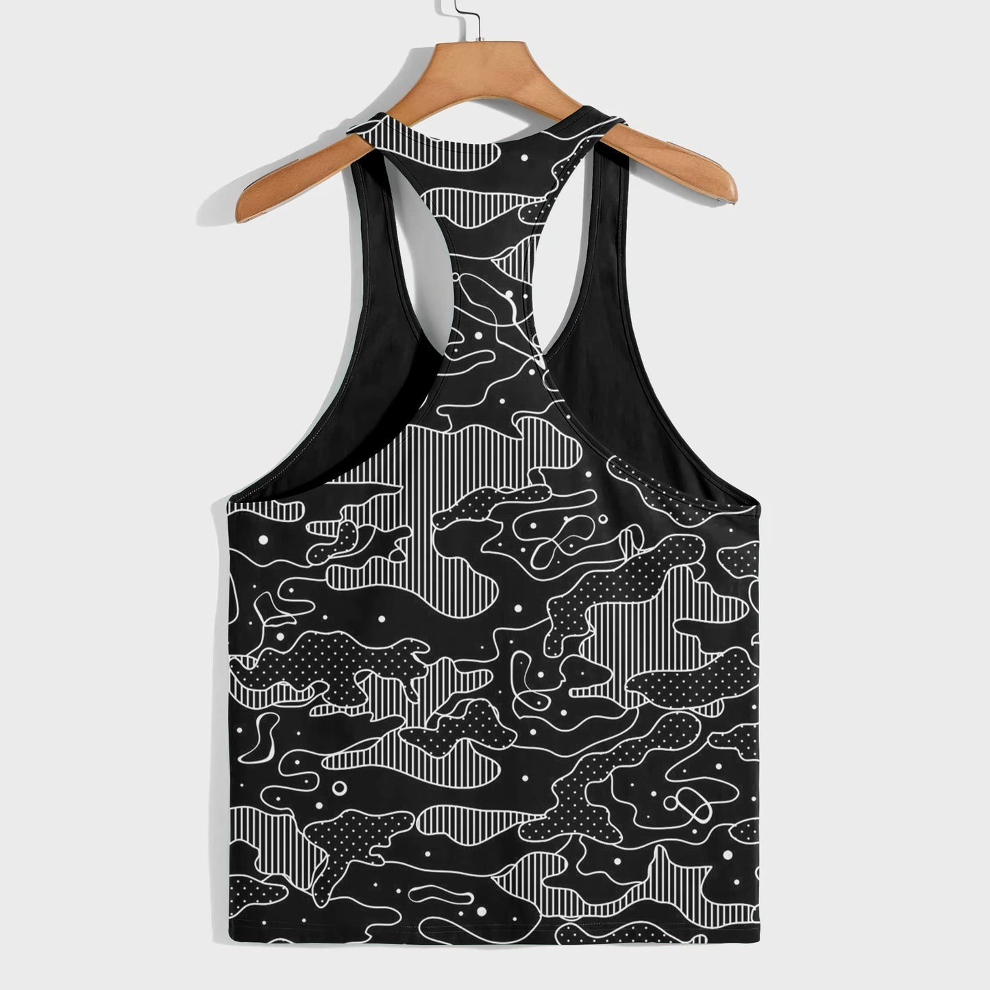 Camo Racerback Tank Top – Tactical Strength for Bodybuilders- AA07575
