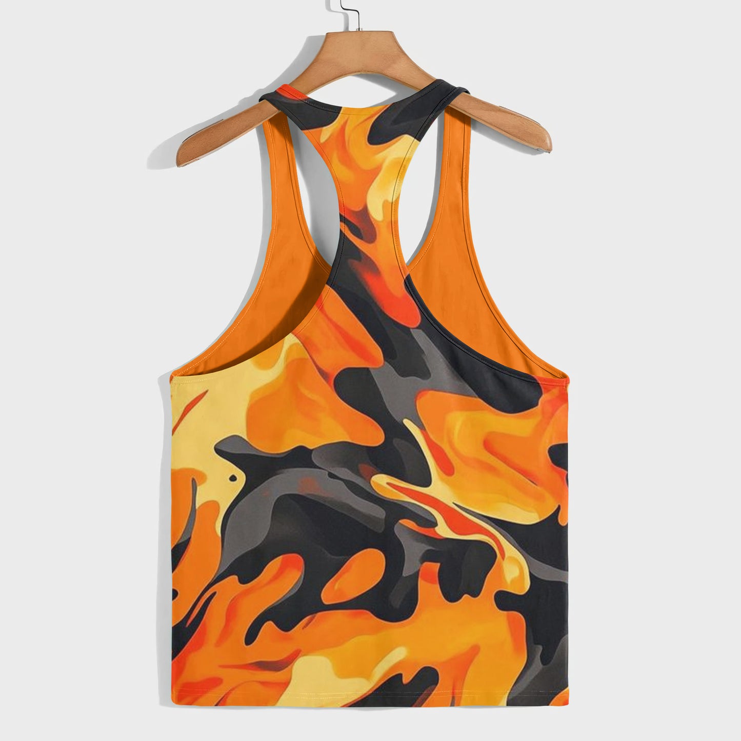 Camo Racerback Tank Top – Tactical Strength for Bodybuilders- AA07589