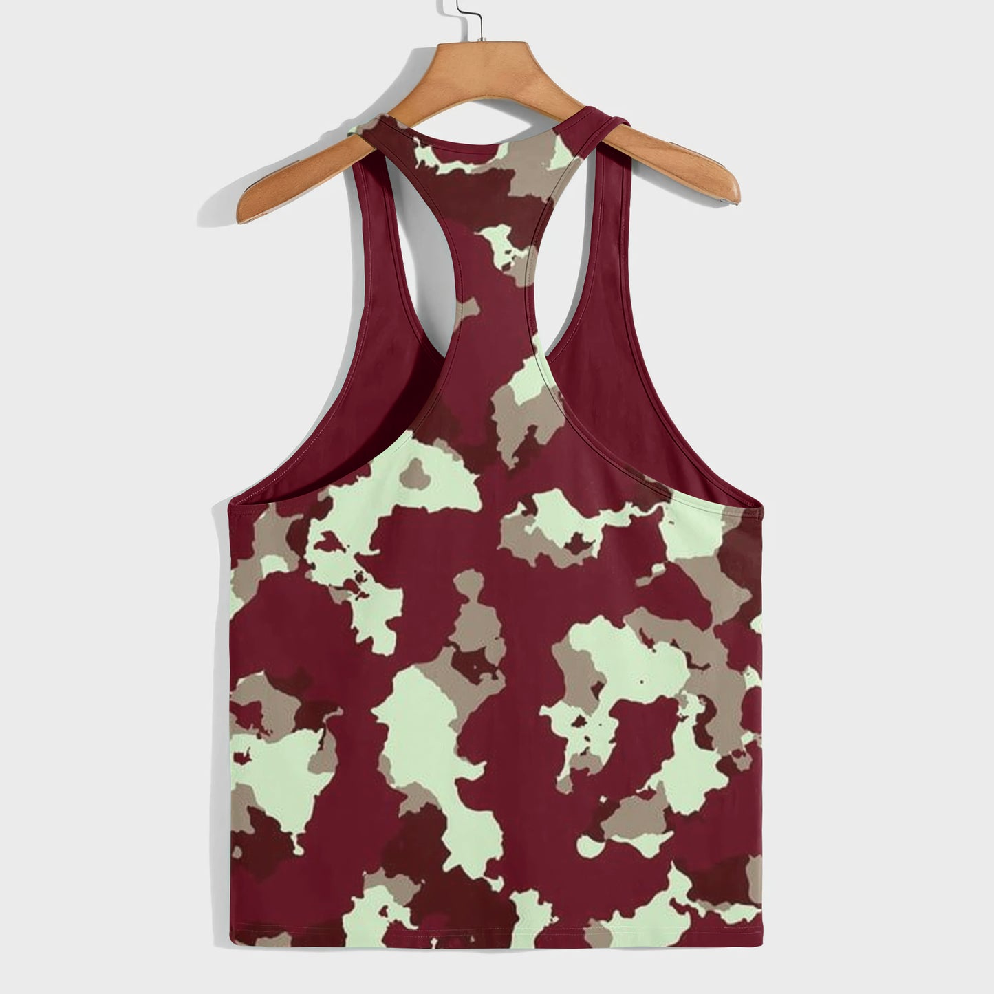Camo Racerback Tank Top – Tactical Strength for Bodybuilders- AA07600