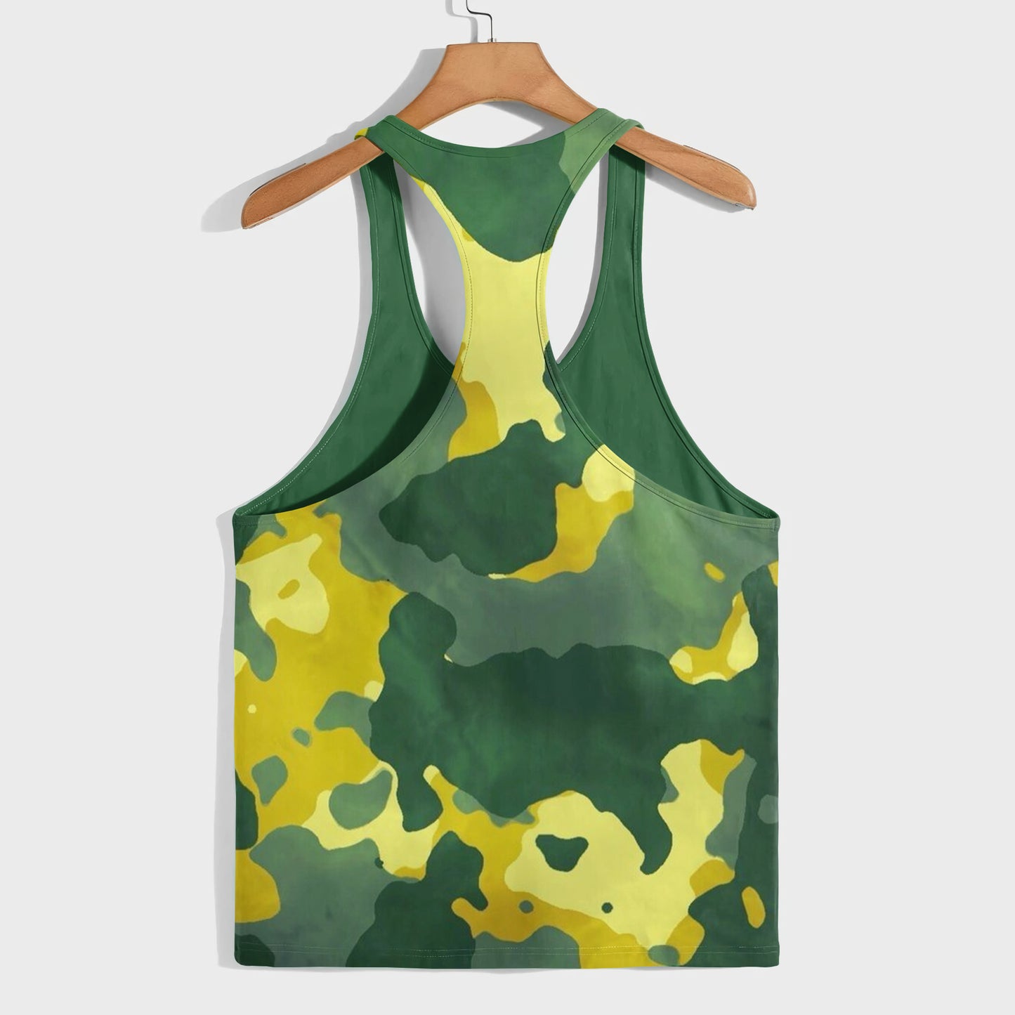 Camo Racerback Tank Top – Tactical Strength for Bodybuilders- AA07602