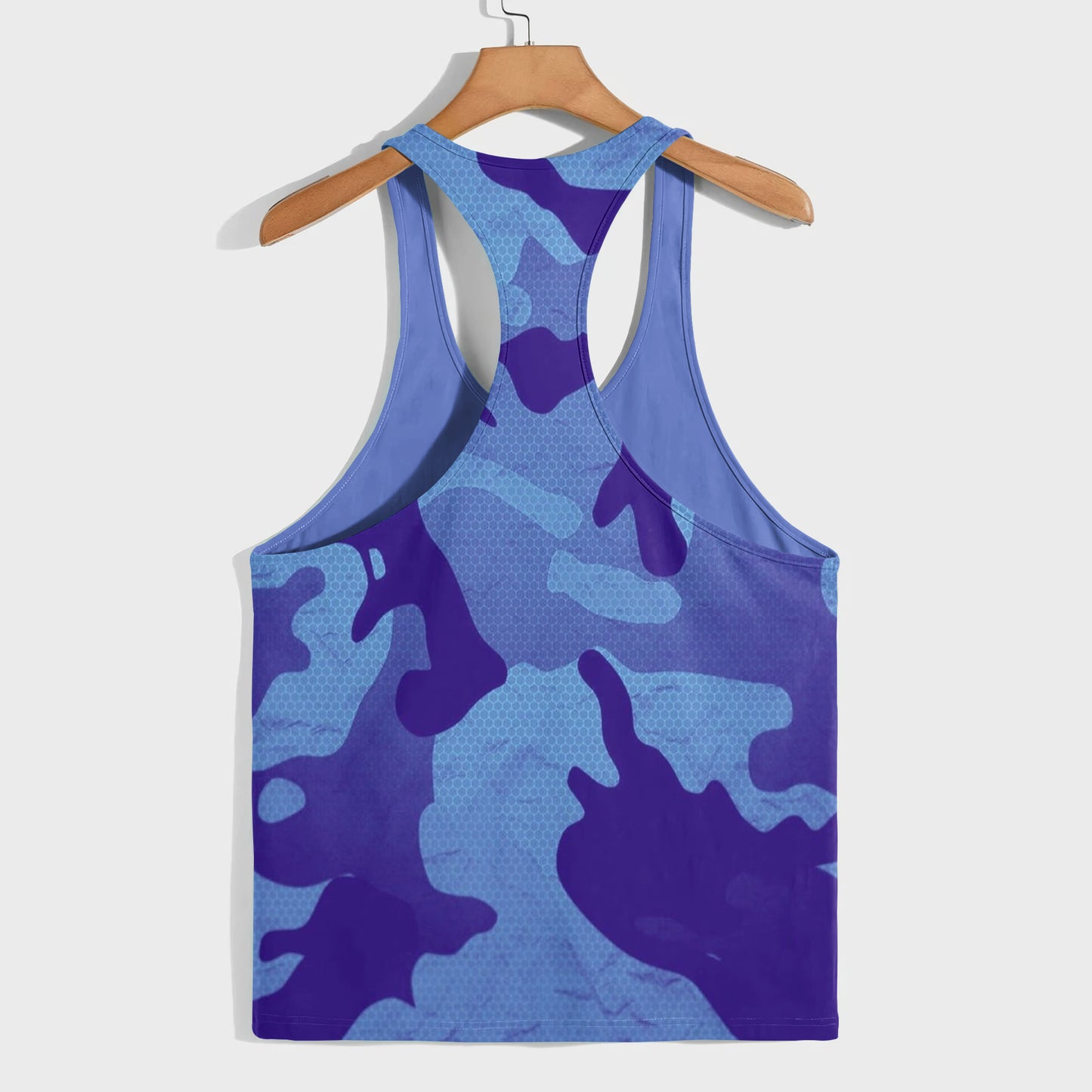 Camo Racerback Tank Top – Tactical Strength for Bodybuilders- AA07603