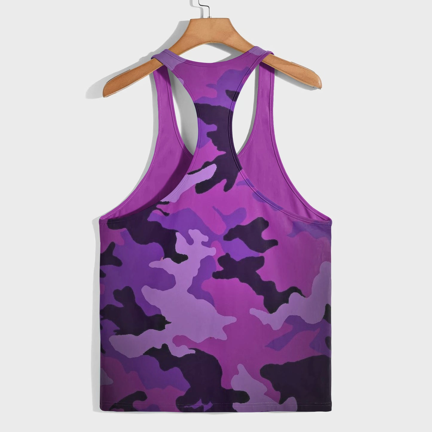 Camo Racerback Tank Top – Tactical Strength for Bodybuilders- AA07605