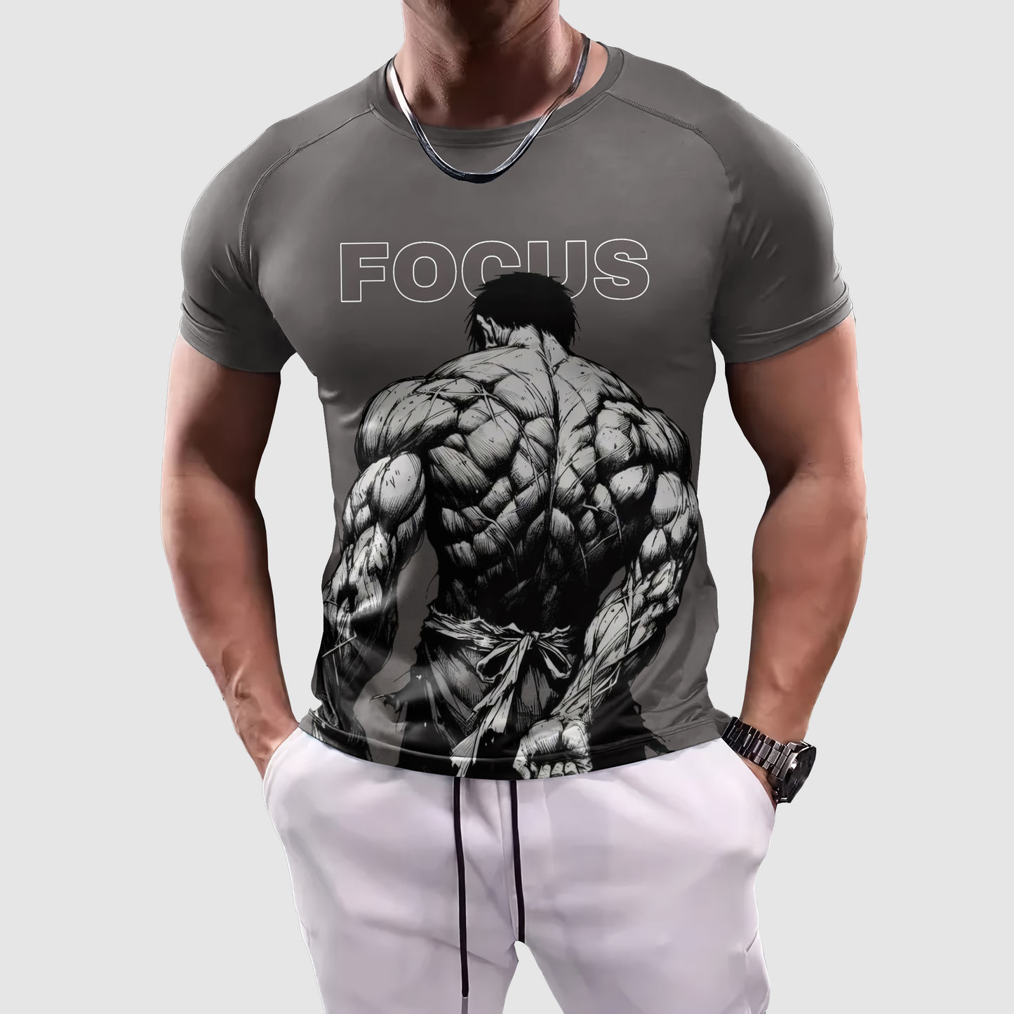 Elevate Your Performance: Tight-Fitting Tee- AA07879