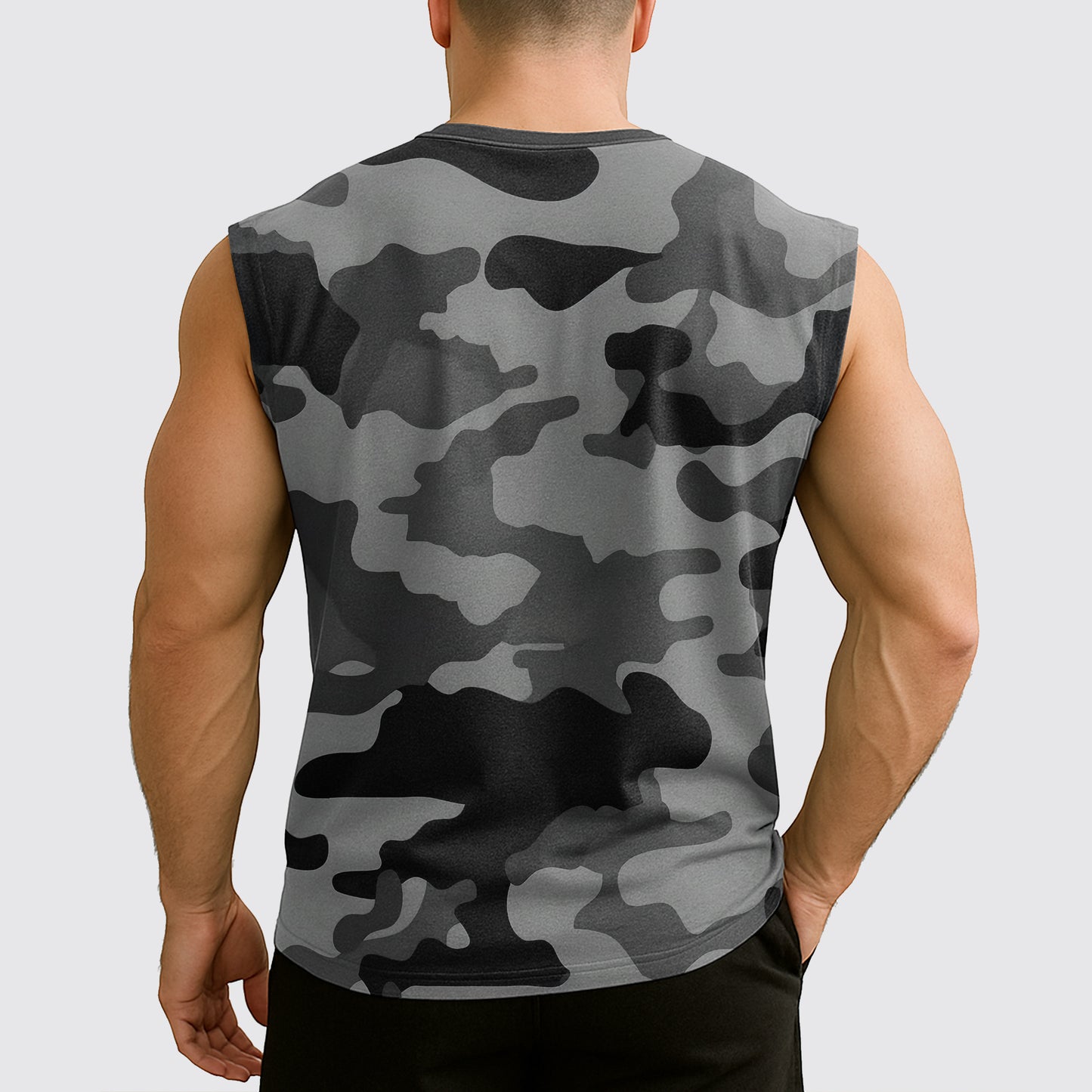 Dread Skull Cut-Off Tank- AA07993