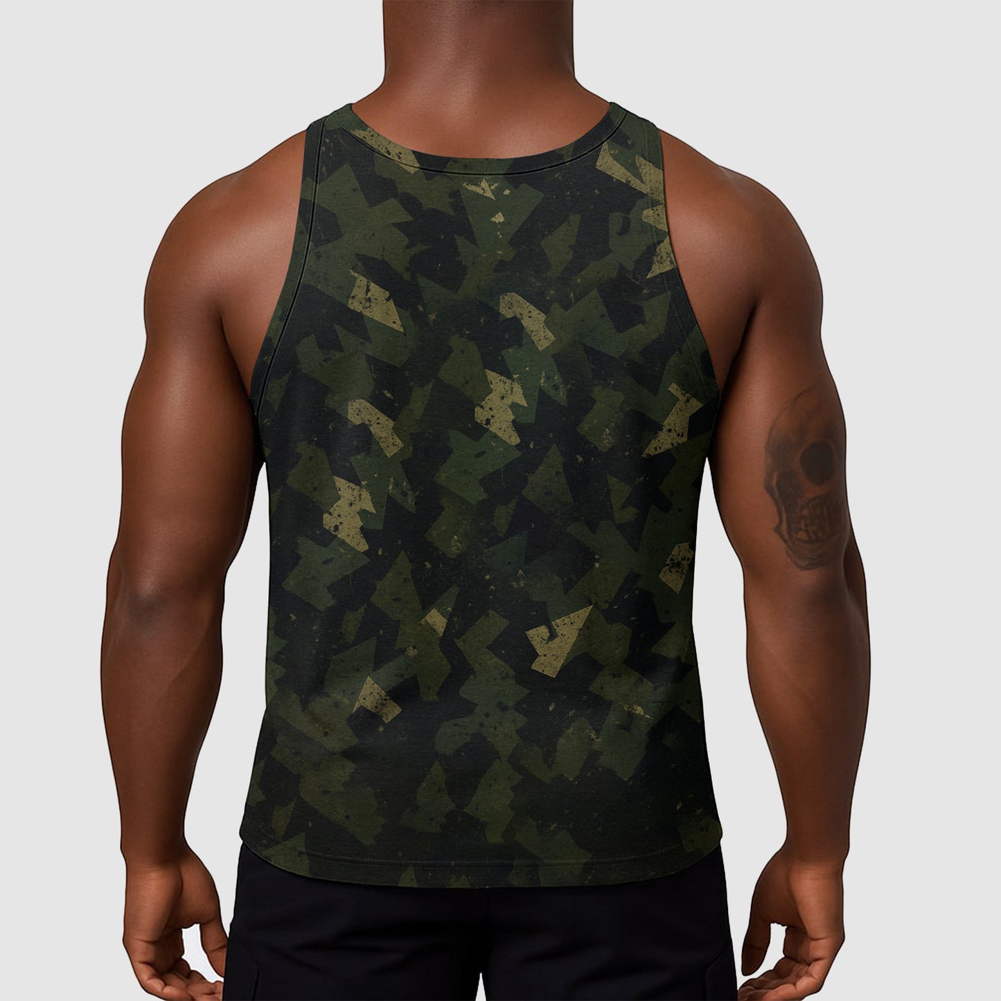 StealthFlex Camo Tank Top- Performance Fit for Bodybuilders- AA08050
