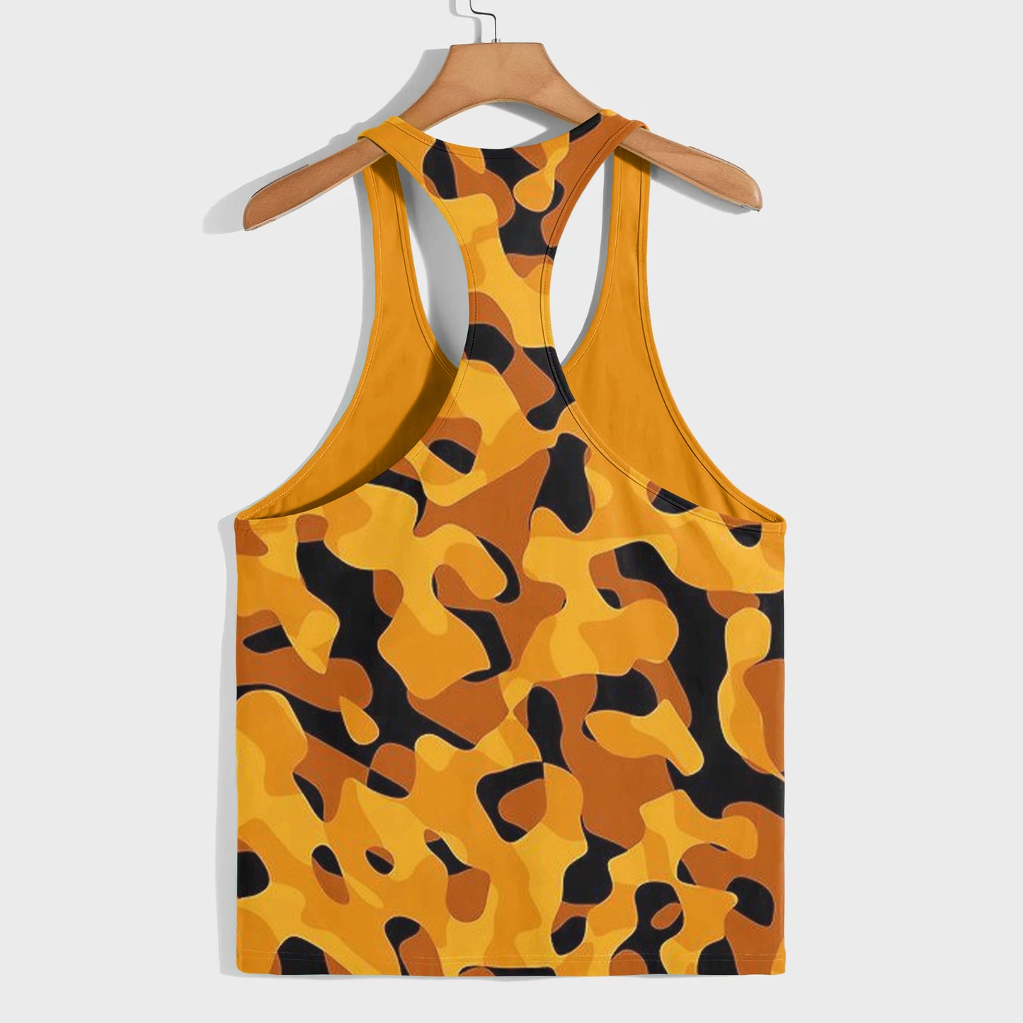 Camo Racerback Tank Top – Tactical Strength for Bodybuilders- AA08124