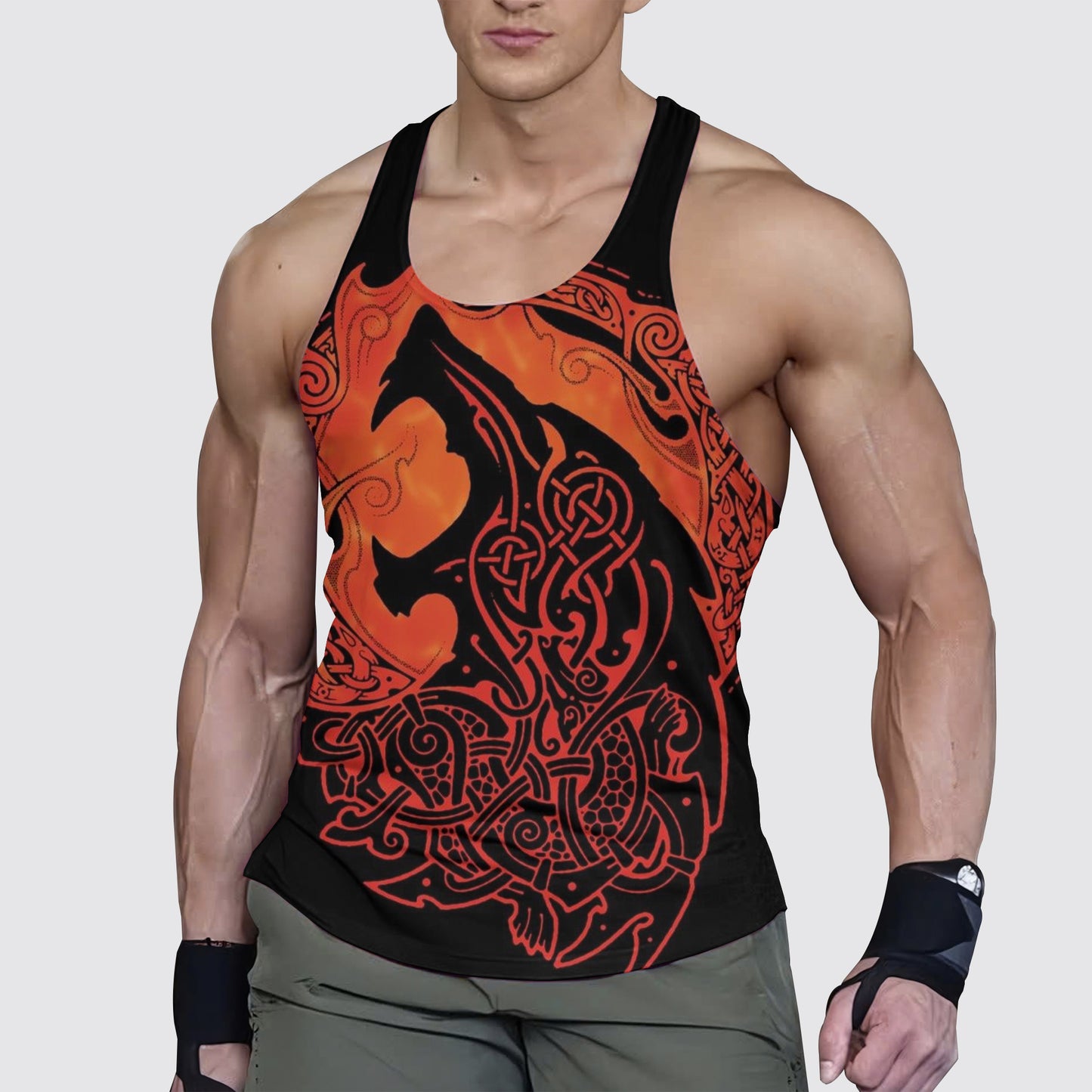 Viking Strength Gym Tank Top For Men- AA08193