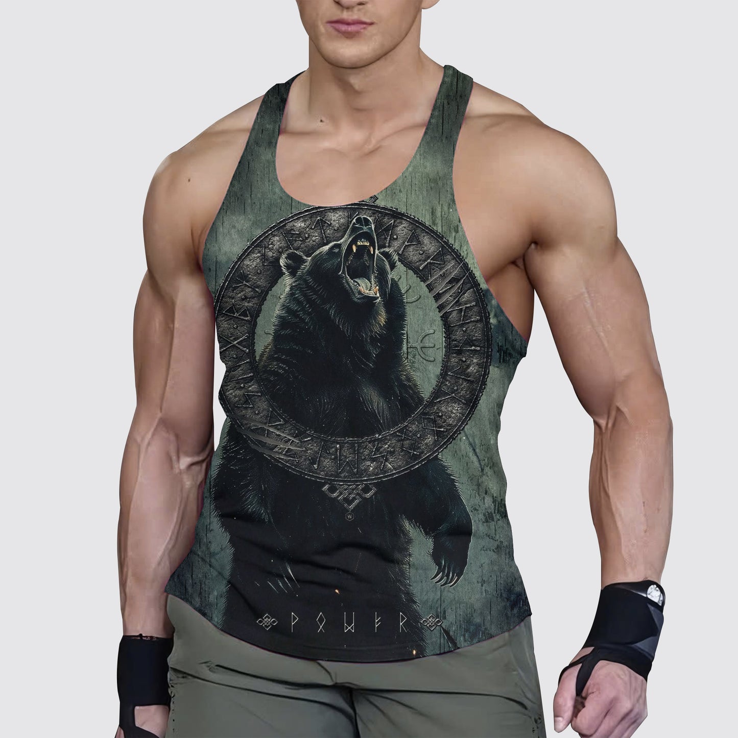 Viking Strength Gym Tank Top For Men- AA08202