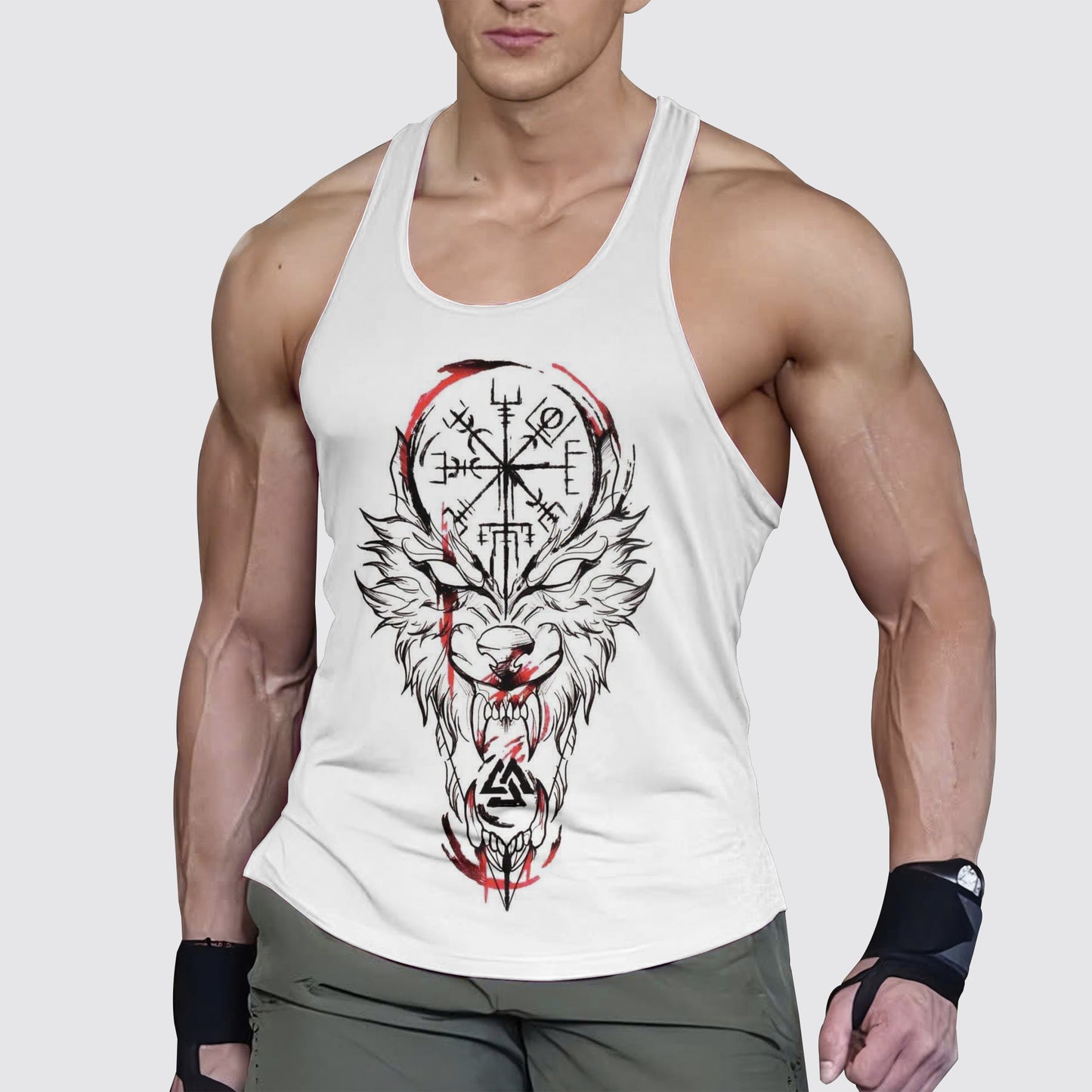 Viking Strength Gym Tank Top For Men- AA08203